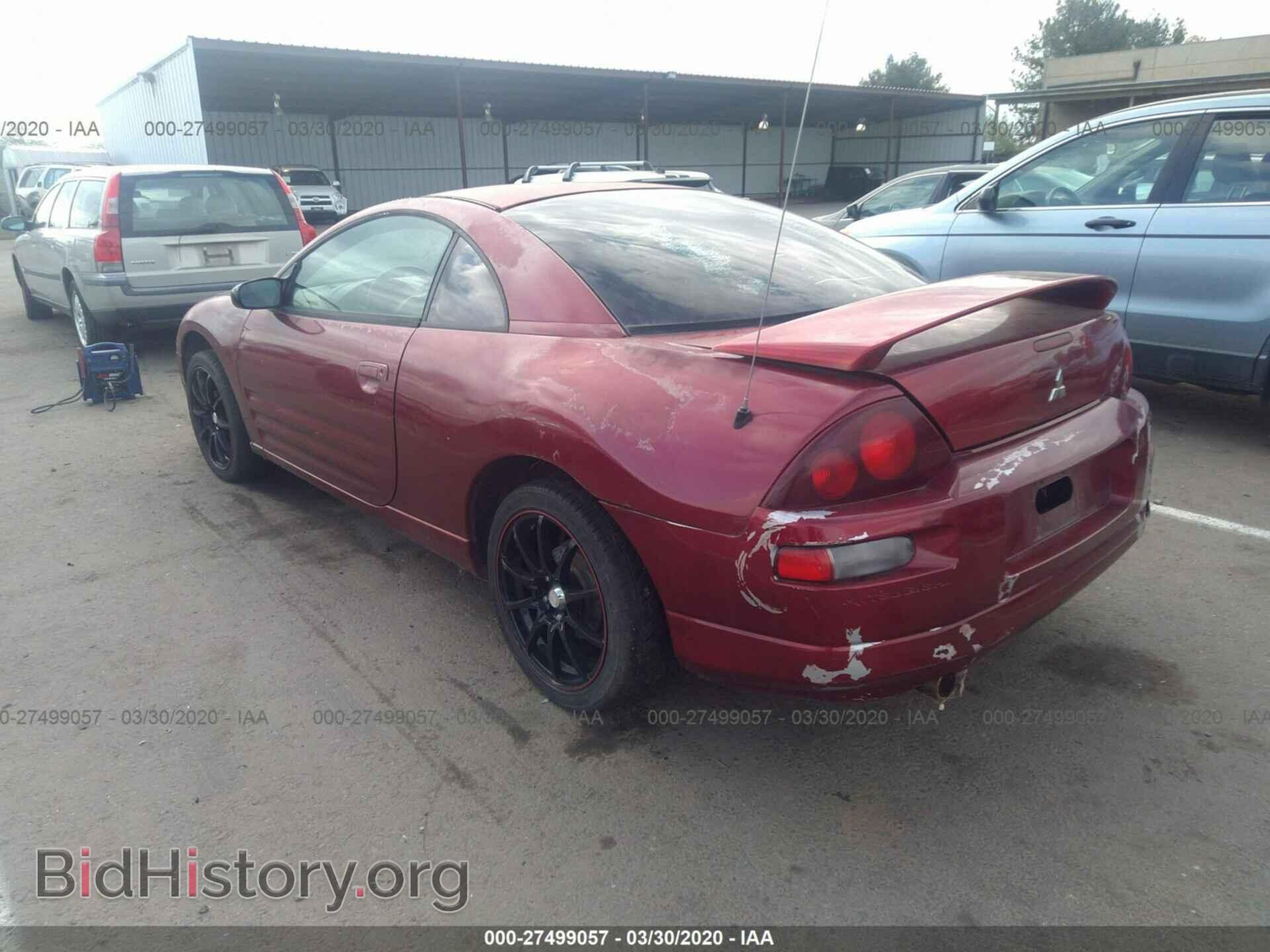 2000 MITSUBISHI ECLIPSE - VIN: 4A3AC34G1YE101600 - Photo 3