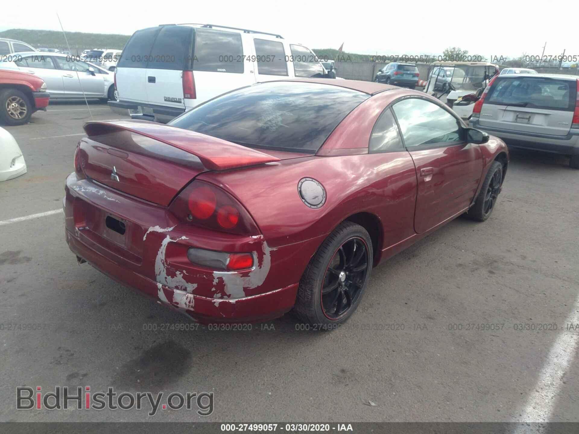 2000 MITSUBISHI ECLIPSE - VIN: 4A3AC34G1YE101600 - Photo 4