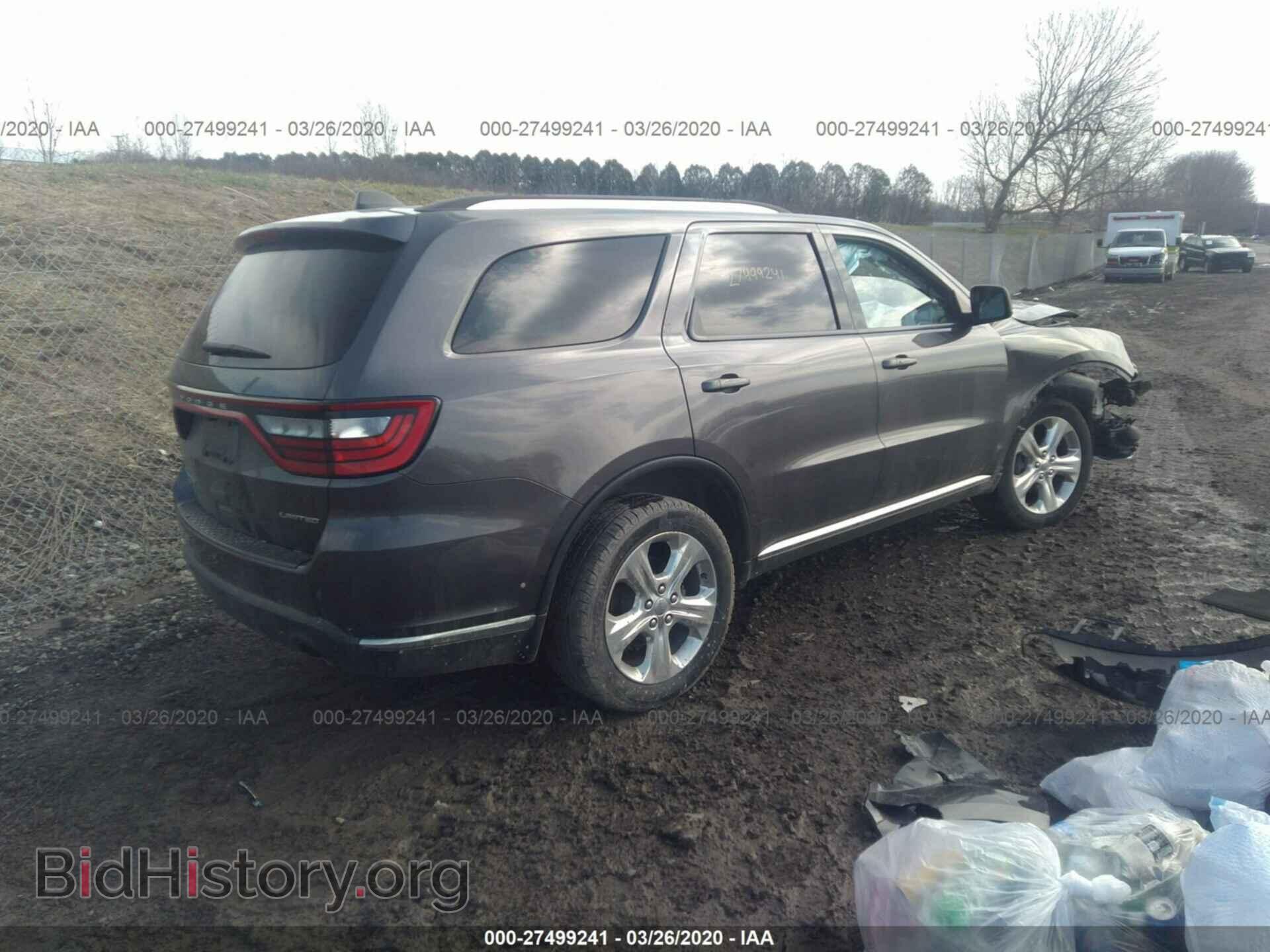 2015 DODGE DURANGO - VIN: 1C4RDJDGXFC802023 - Фото 4