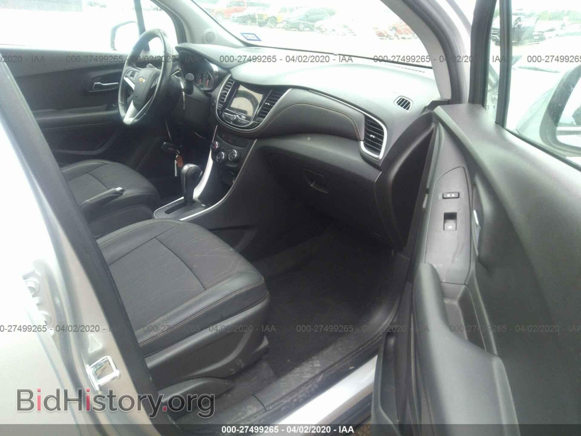 2018 CHEVROLET TRAX - VIN: KL7CJLSB9JB706705 - Фото 5