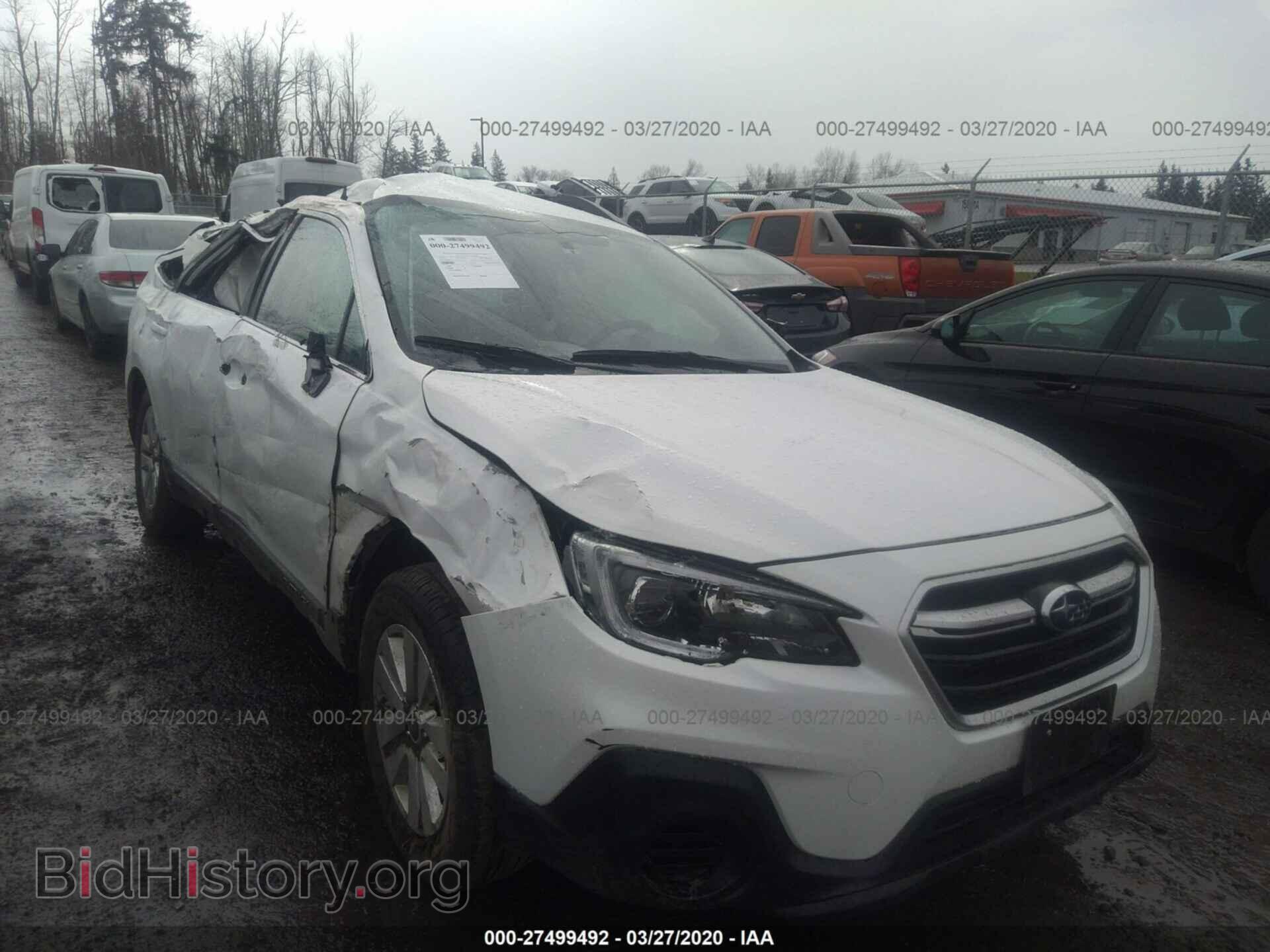 Photo 4S4BSAAC3J3207592 - SUBARU OUTBACK 2018