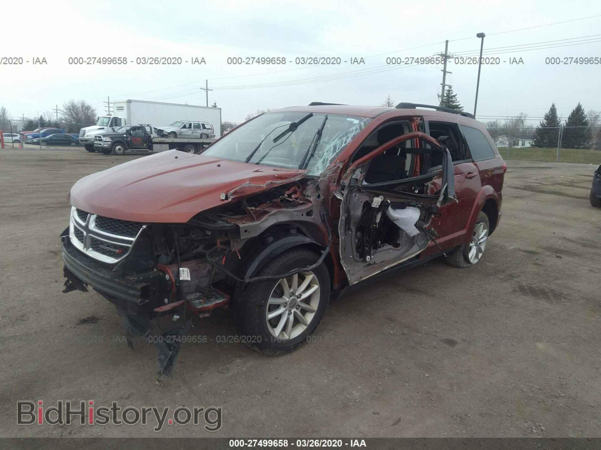 2013 DODGE JOURNEY - VIN: 3C4PDDBG7DT579436 - Фото 2