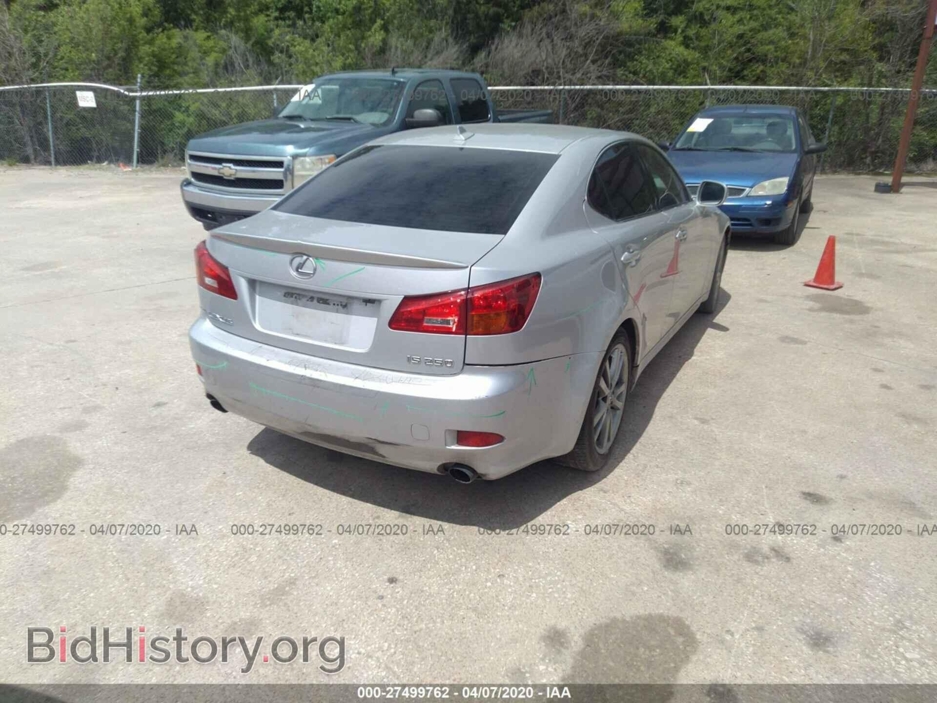 2008 LEXUS IS - VIN: JTHBK262985056099 - Фото 4