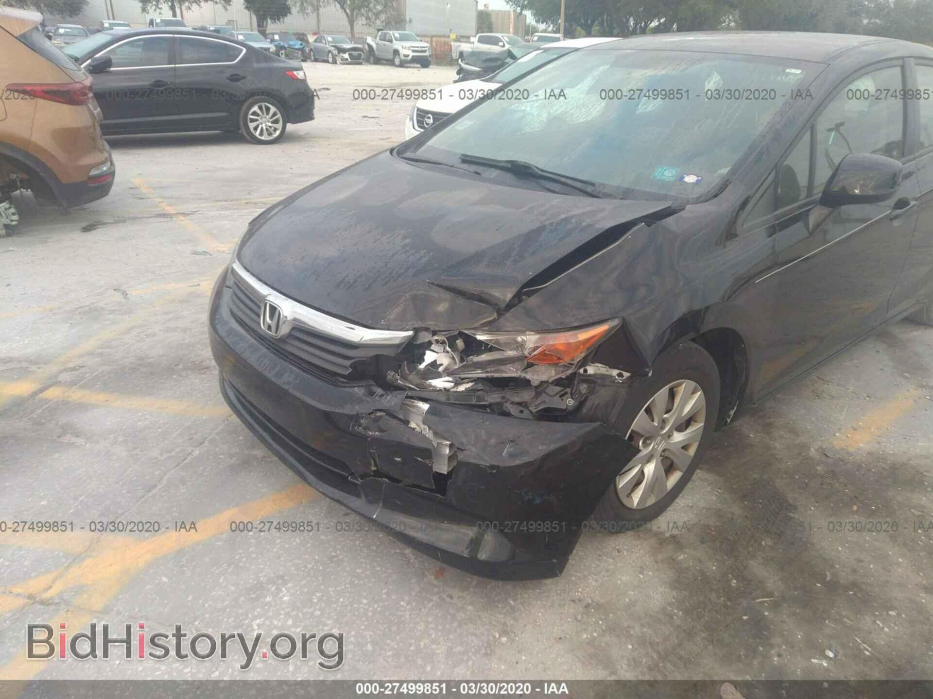 2012 HONDA CIVIC - VIN: 19XFB2F56CE013155 - Photo 6