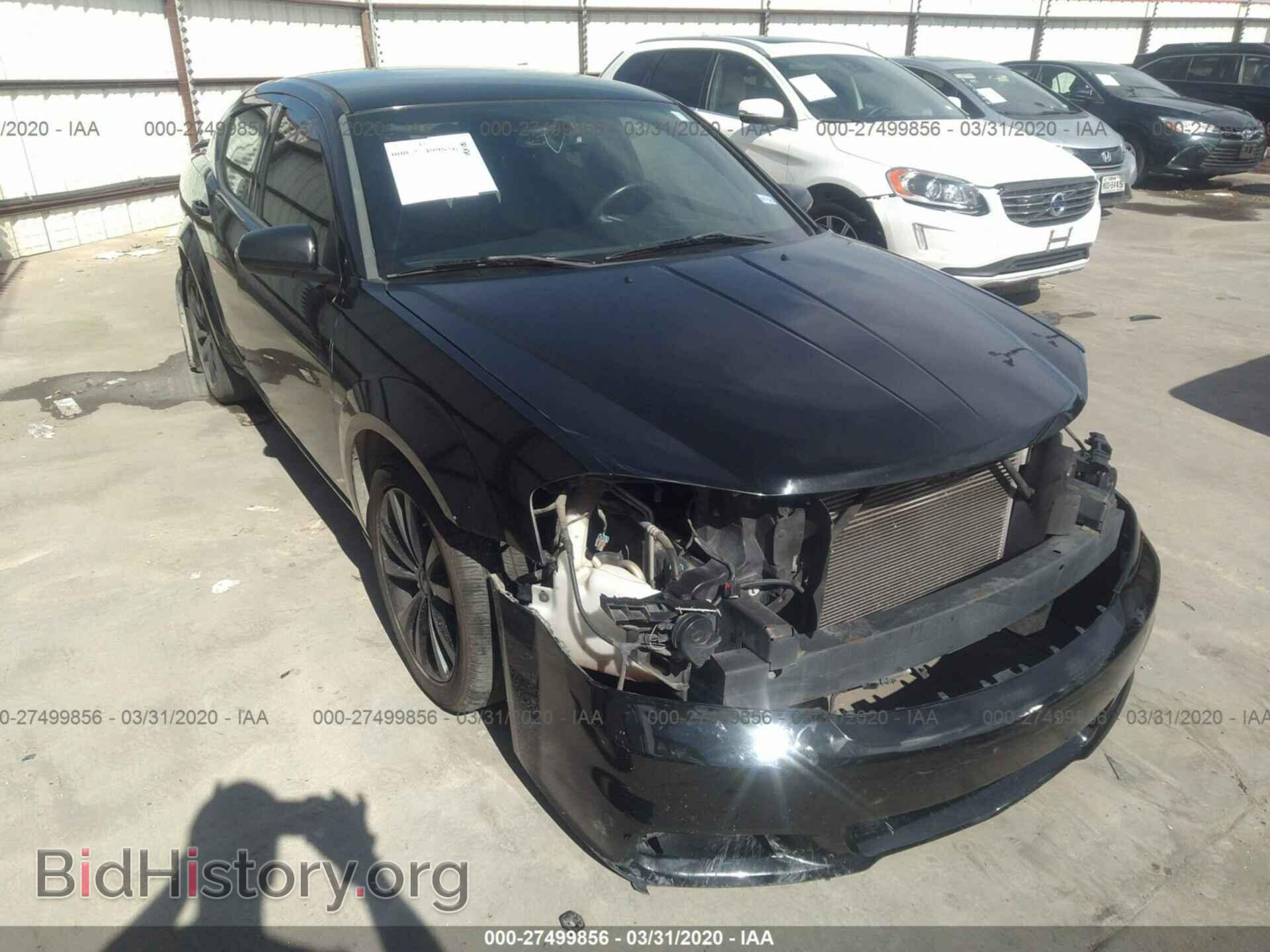Photo 1C3CDZCB3EN201960 - DODGE AVENGER 2014