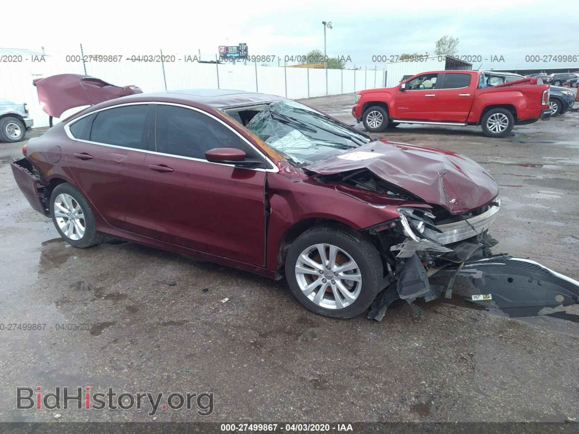 Photo 1C3CCCAB7FN695048 - CHRYSLER 200 2015