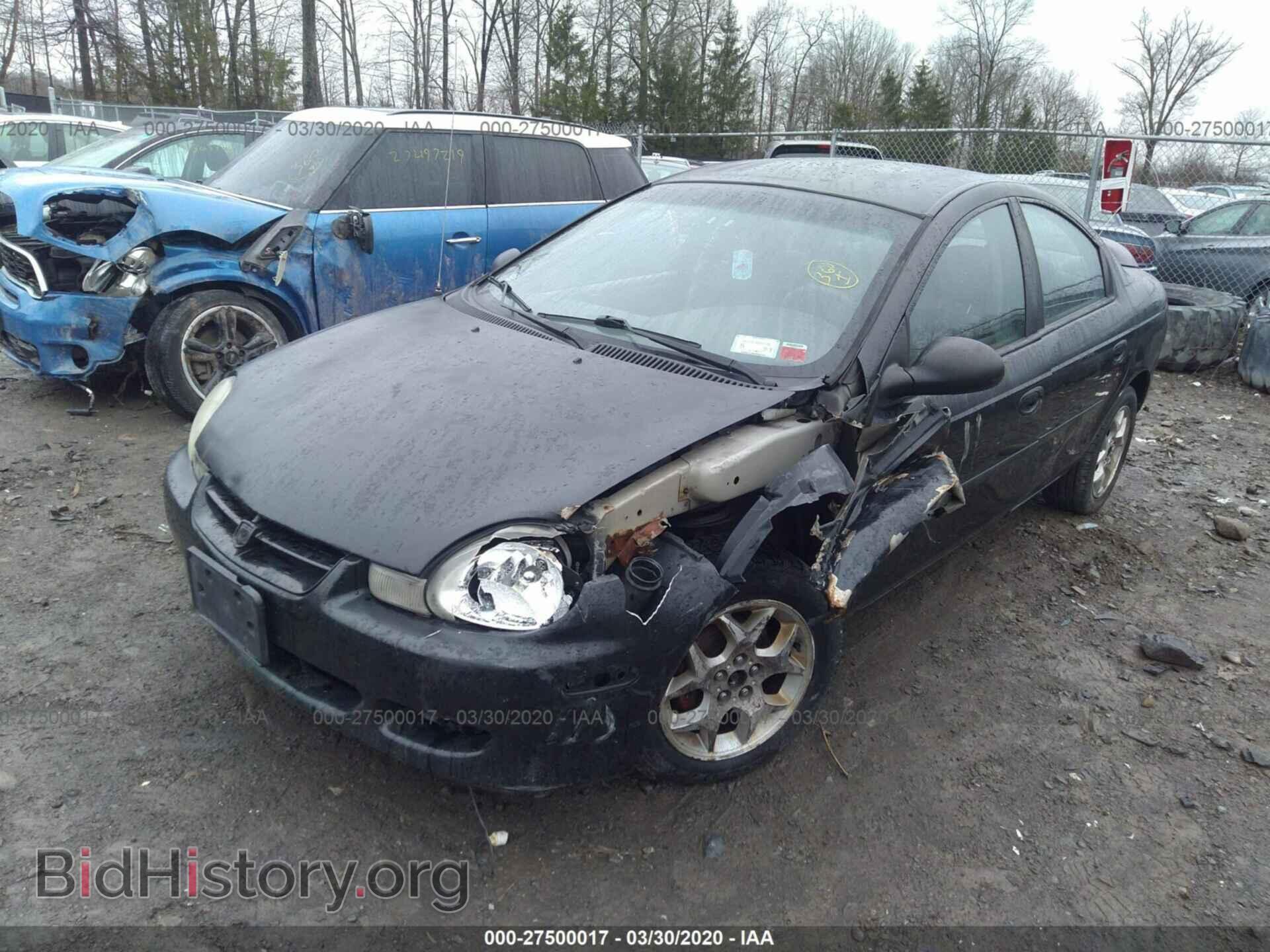 2002 DODGE NEON - VIN: 1B3ES56C12D604801 - Фото 2