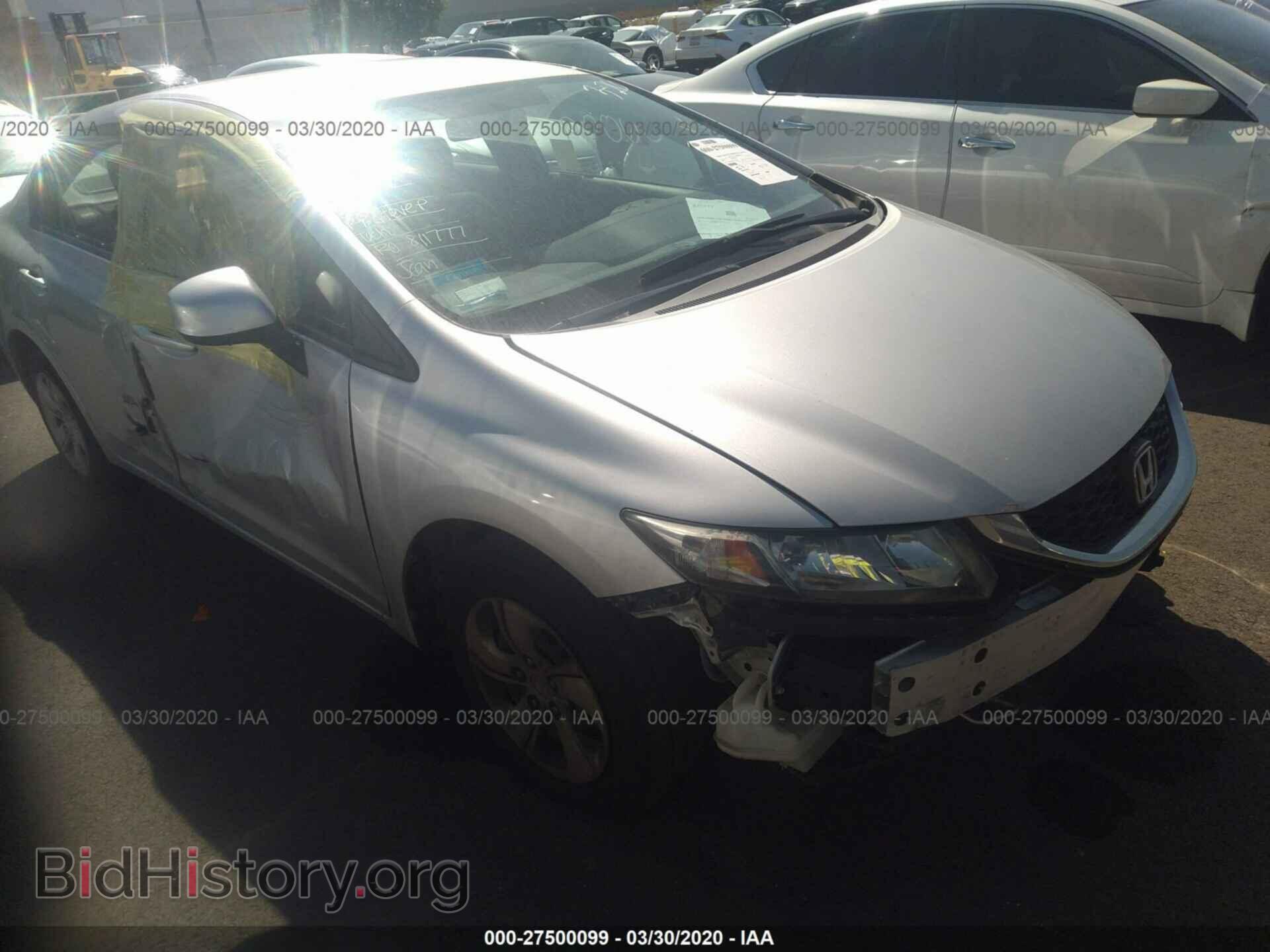 Фотография 19XFB2F54DE253192 - HONDA CIVIC 2013