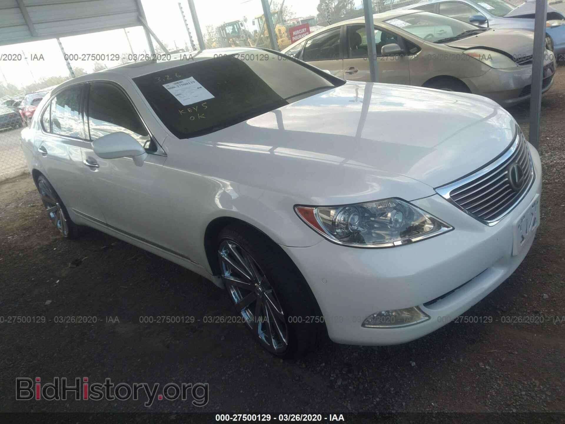 Фотография JTHGL46F775008925 - LEXUS LS 2007