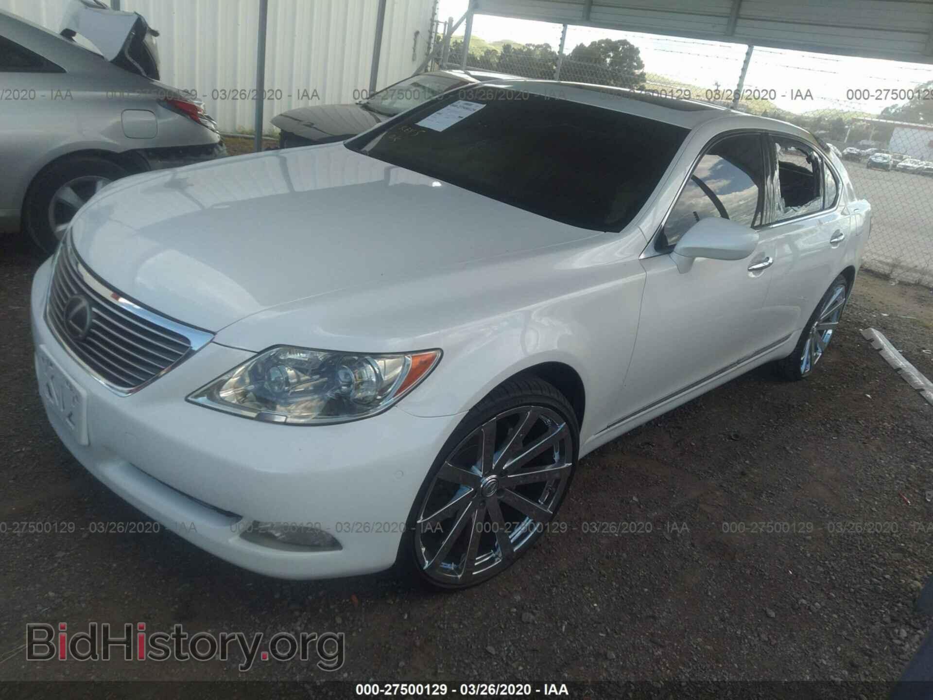 2007 LEXUS LS - VIN: JTHGL46F775008925 - Фото 2