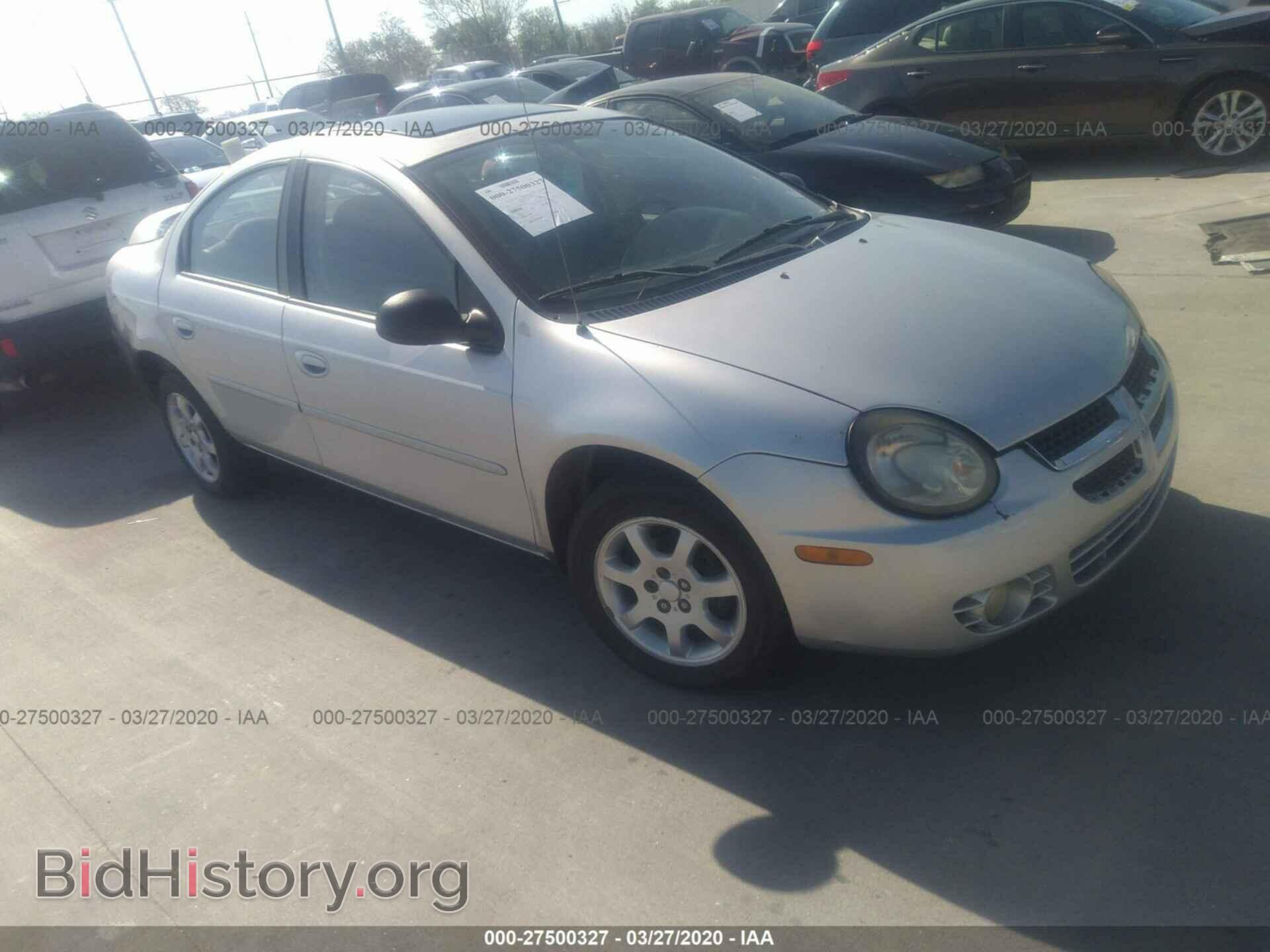 Photo 1B3ES56C03D171358 - DODGE NEON 2003