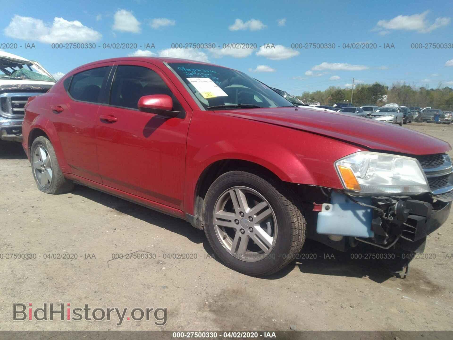 Photo 1C3CDZCB5CN161975 - DODGE AVENGER 2012