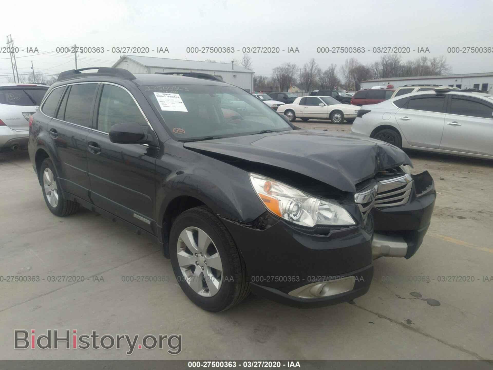 Фотография 4S4BRBKC4B3386842 - SUBARU OUTBACK 2011