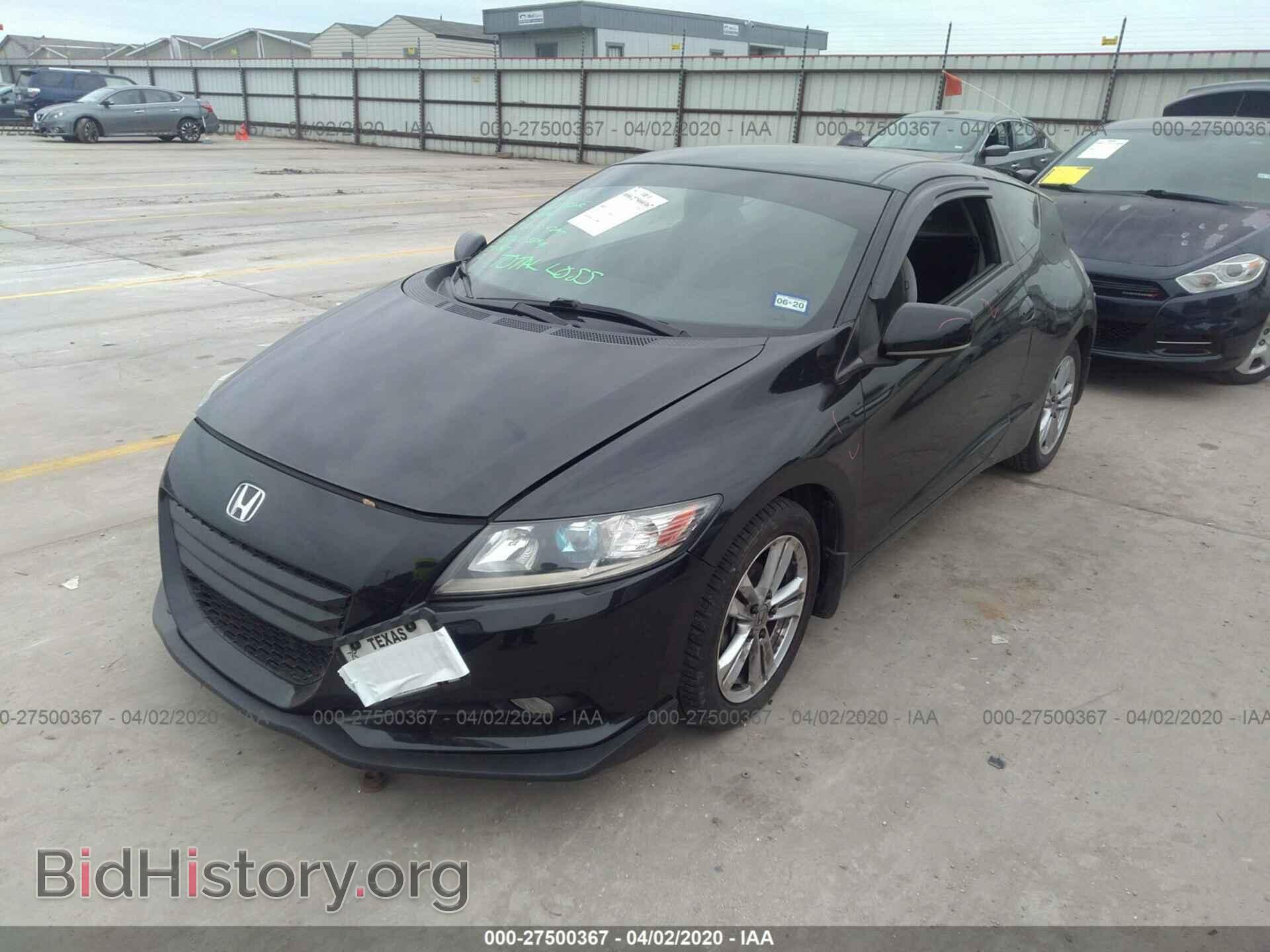 2012 HONDA CR-Z - VIN: JHMZF1C66CS000846 - Фото 2