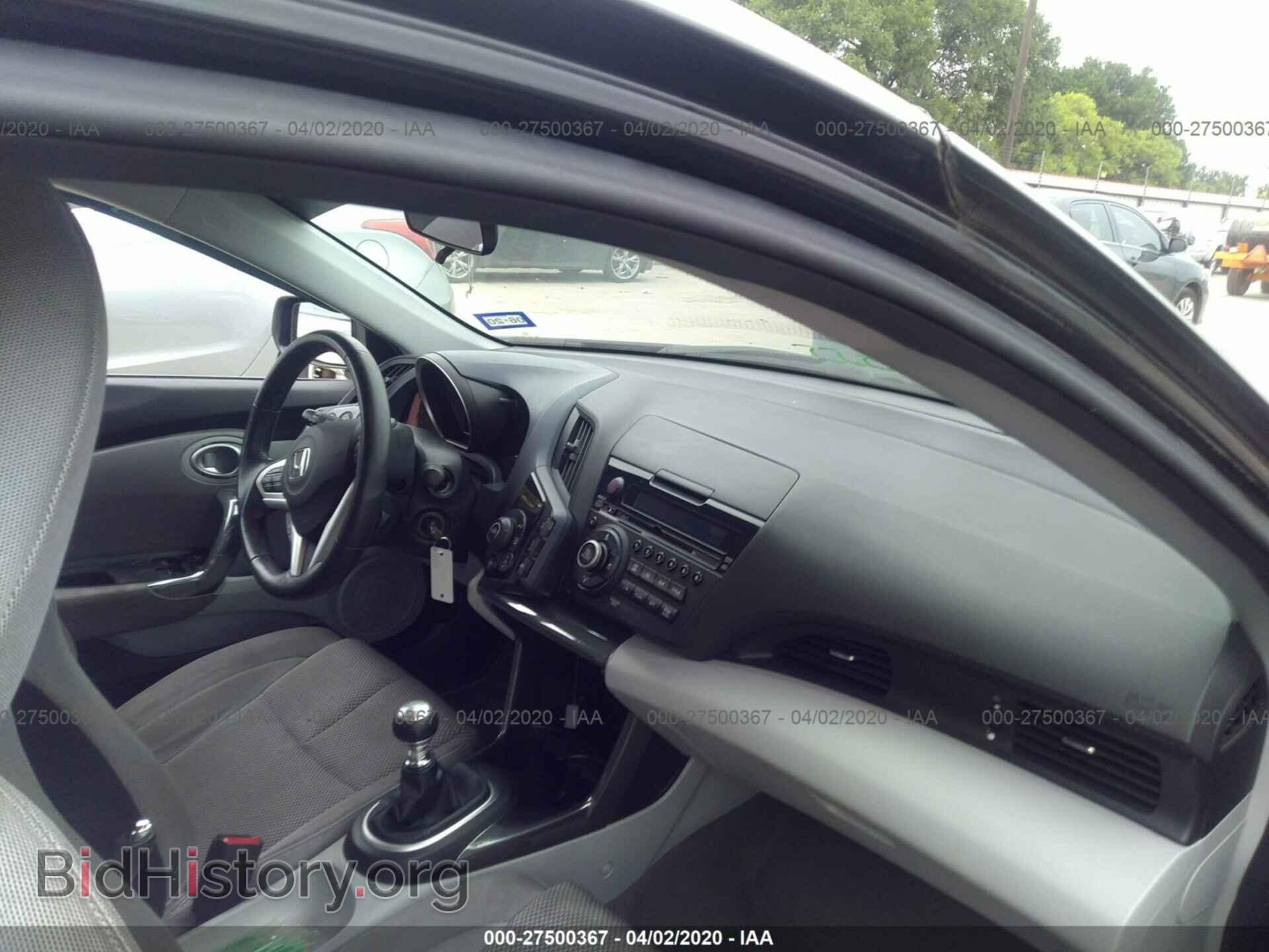 2012 HONDA CR-Z - VIN: JHMZF1C66CS000846 - Фото 5