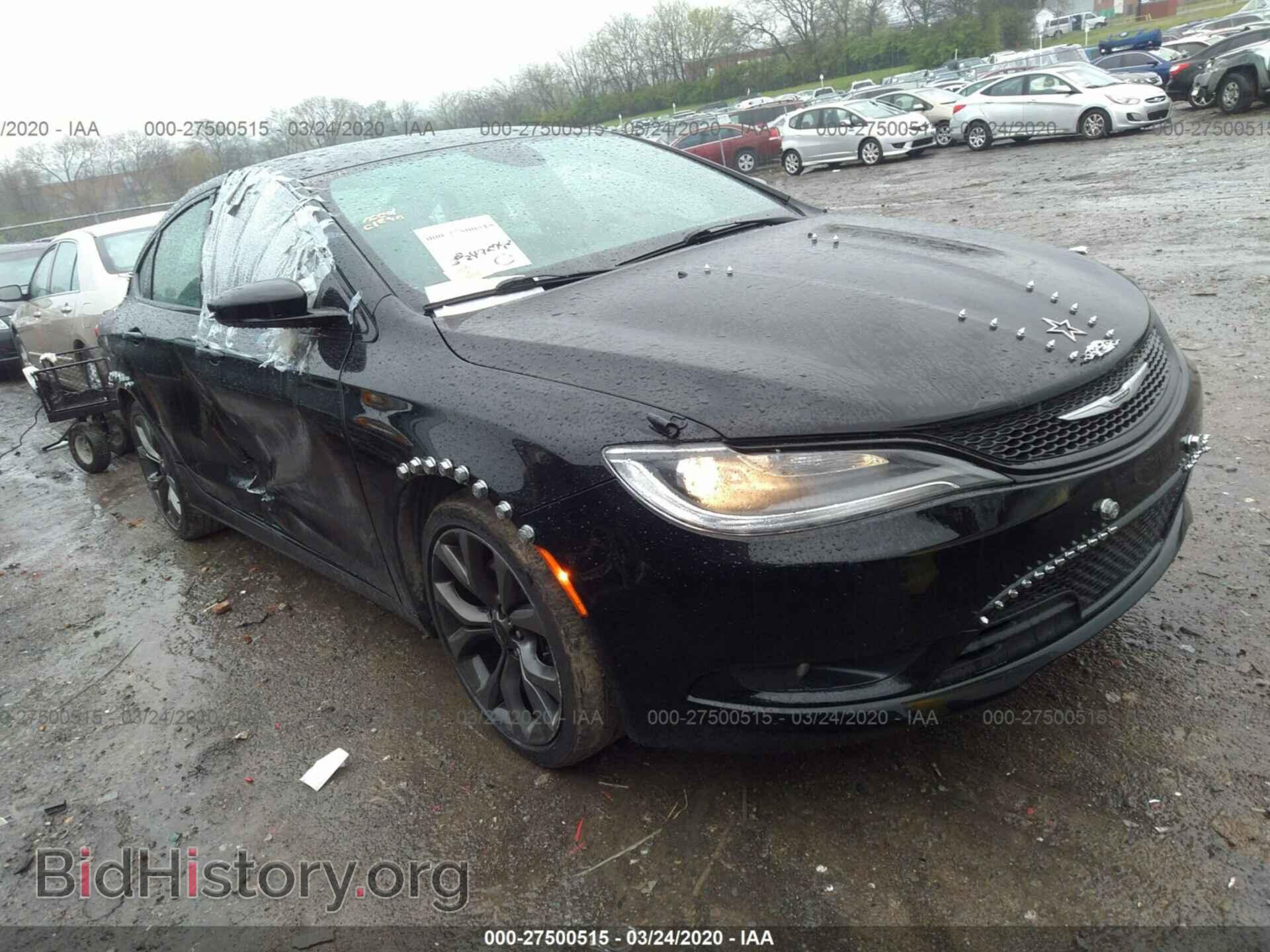 Фотография 1C3CCCBB3FN689097 - CHRYSLER 200 2015