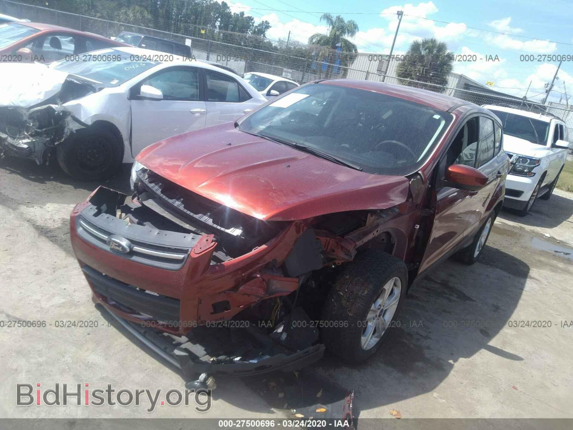 2014 FORD ESCAPE - VIN: 1FMCU0GX7EUD14177 - Фото 2