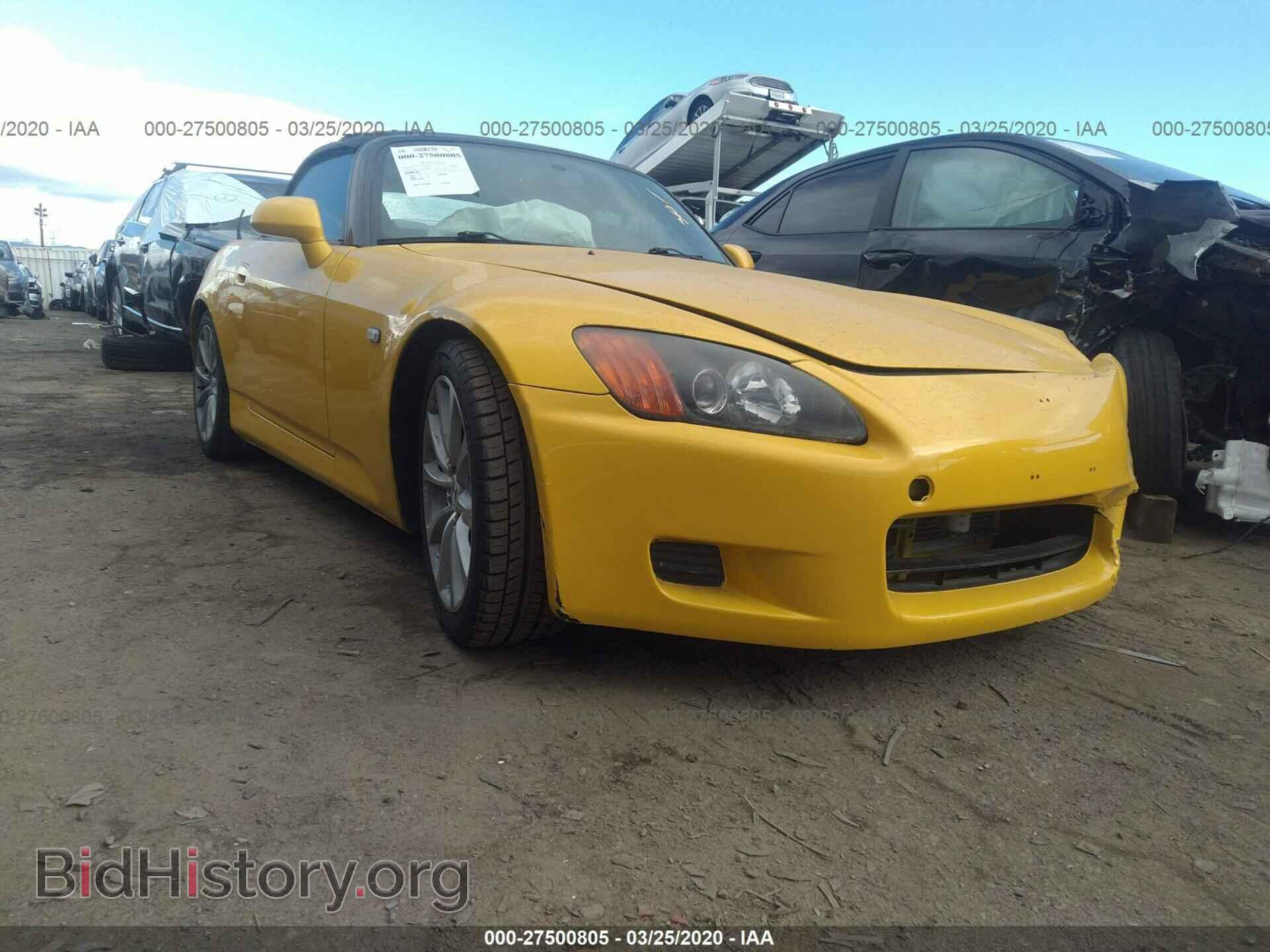 Фотография JHMAP11452T005704 - HONDA S2000 2002