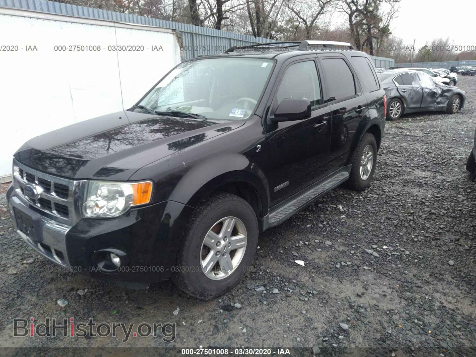 2008 FORD ESCAPE - VIN: 1FMCU59H98KB25792 - Фото 2