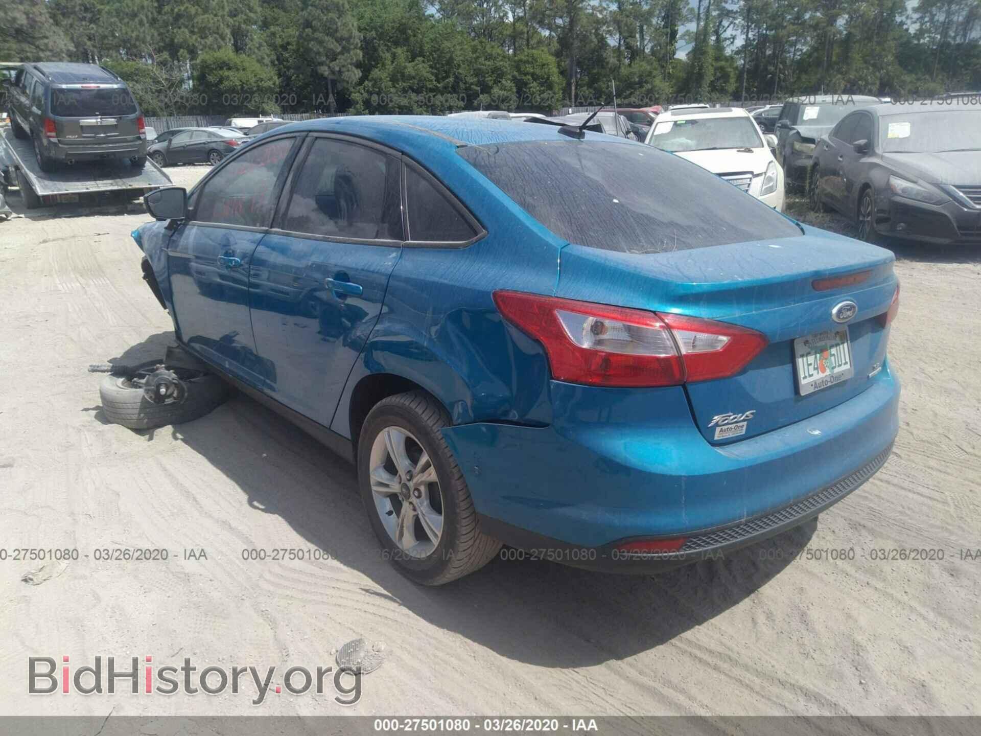 2014 FORD FOCUS - VIN: 1FADP3F24EL153337 - Фото 3