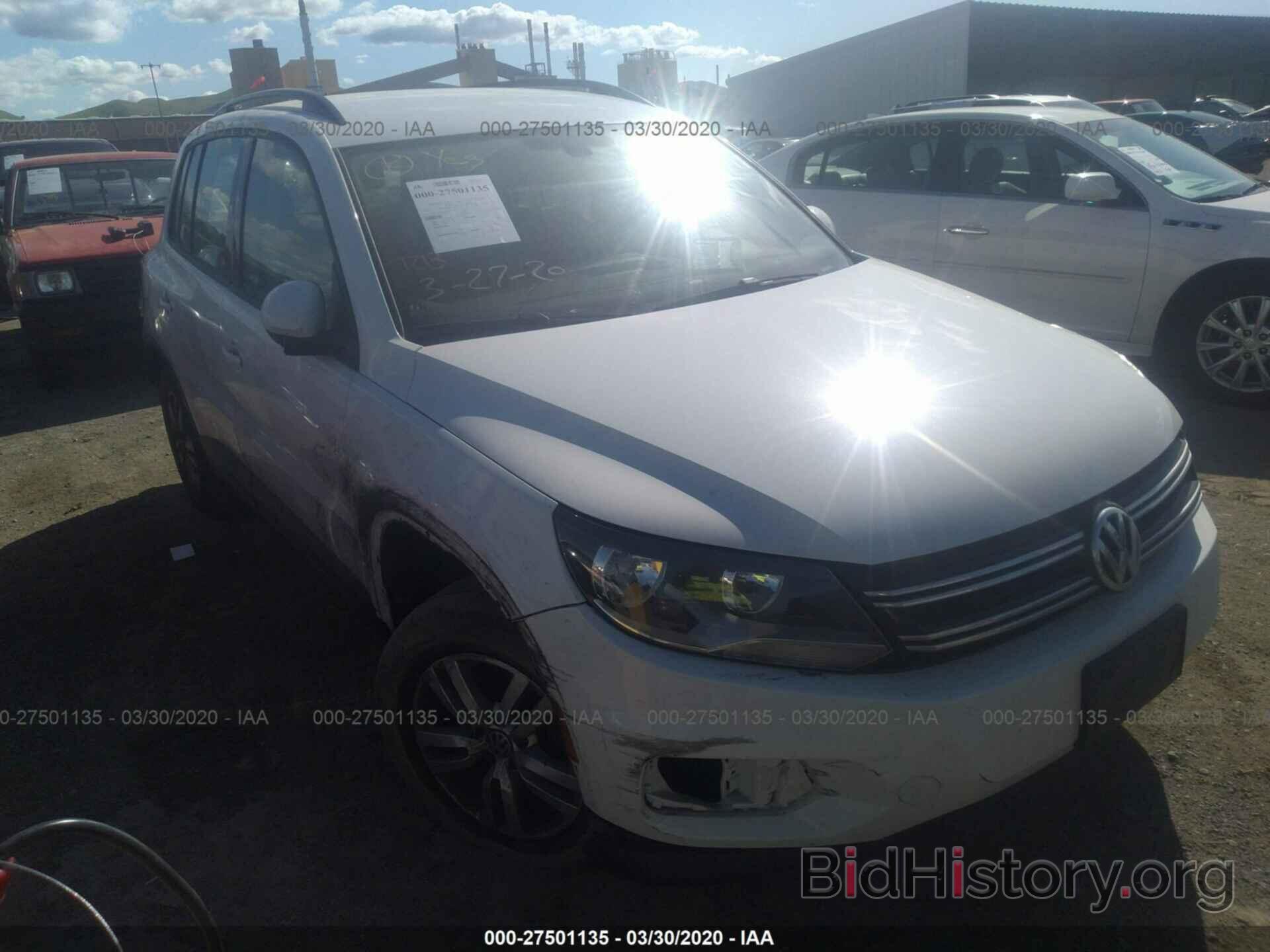 Photo WVGAV7AXXGW596828 - VOLKSWAGEN TIGUAN 2016