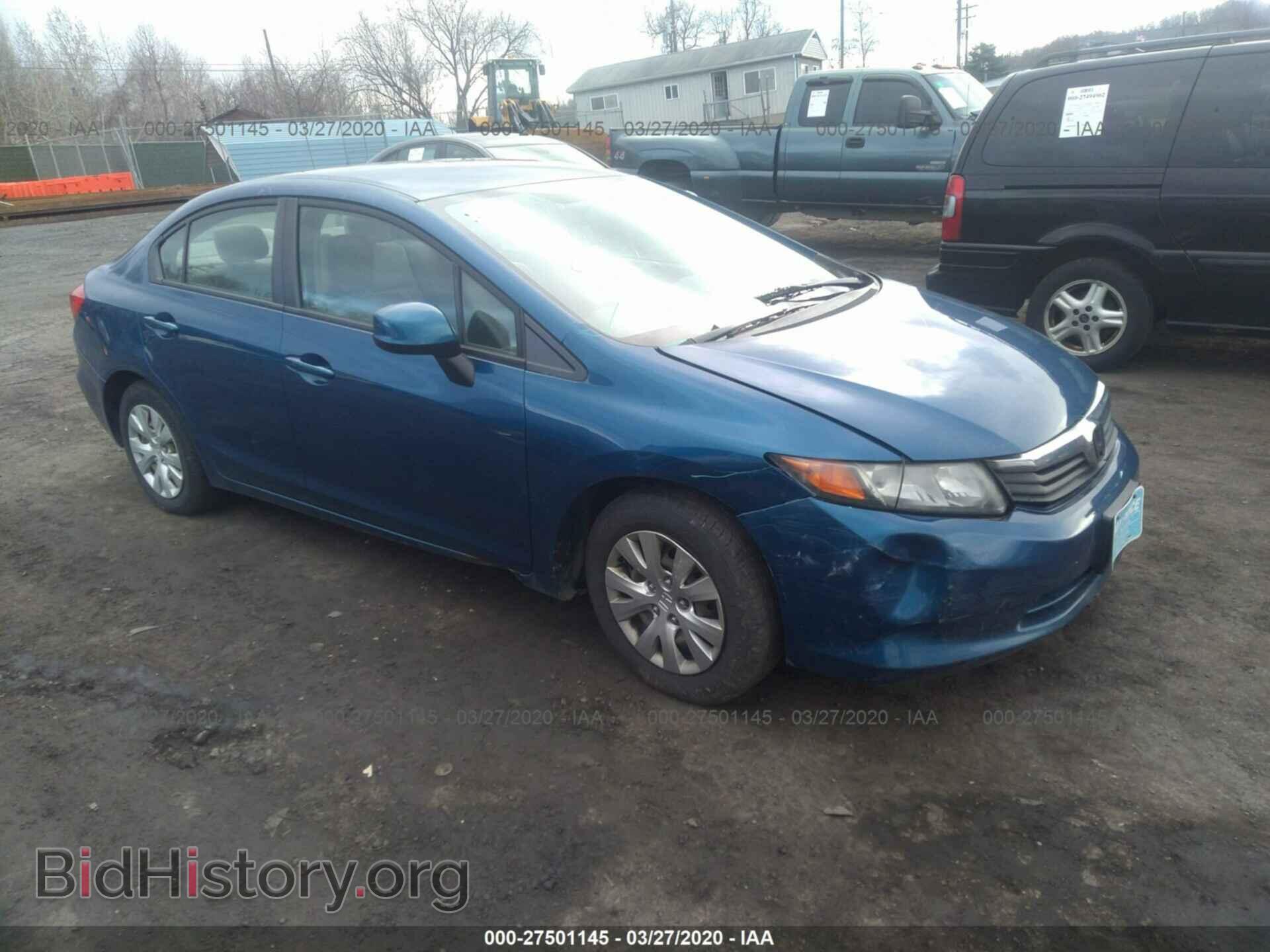 Фотография 2HGFB2F5XCH514524 - HONDA CIVIC 2012