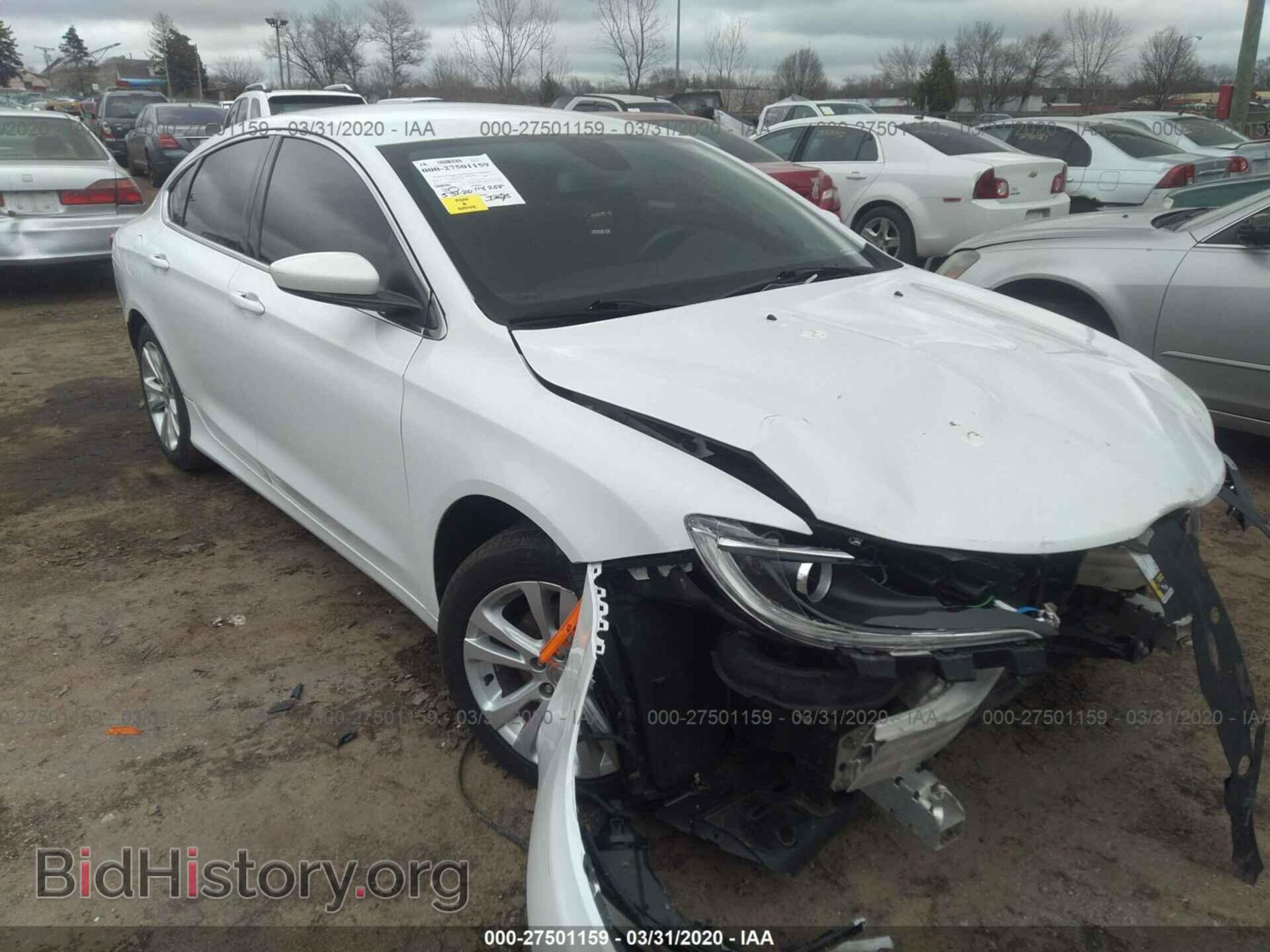Фотография 1C3CCCAB5FN629274 - CHRYSLER 200 2015