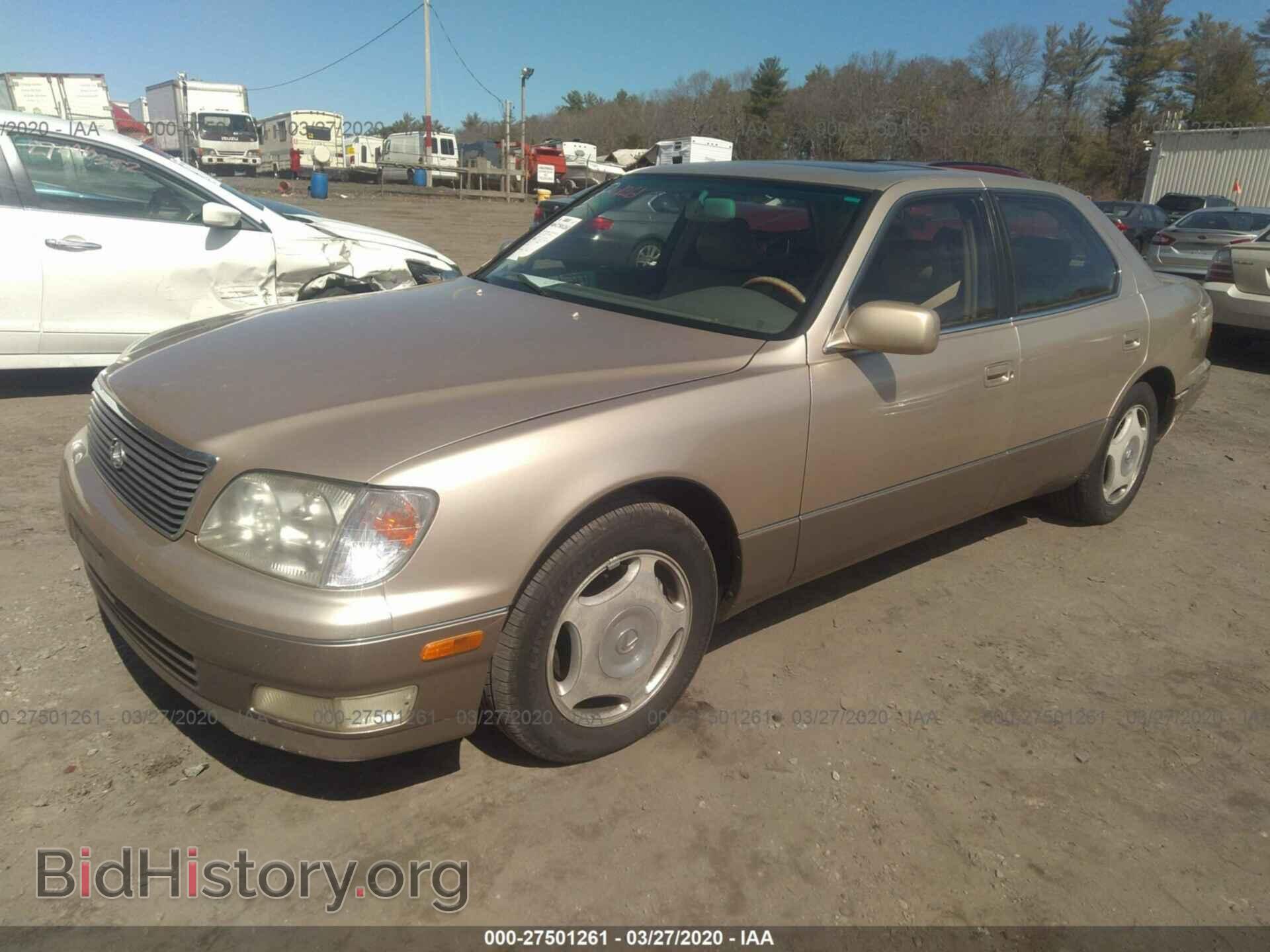 1999 LEXUS LS - VIN: JT8BH28F2X0162128 - Фото 2