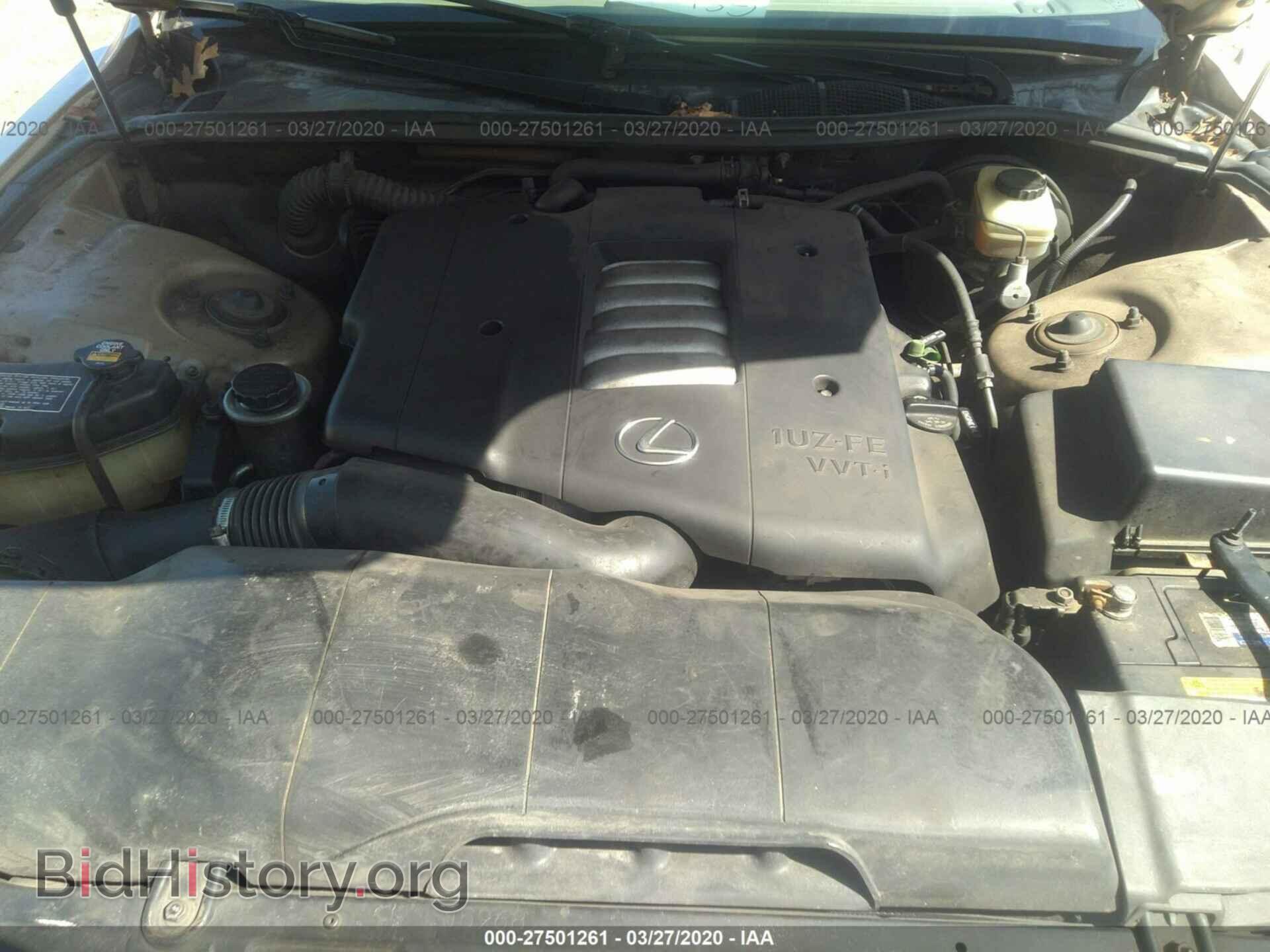 1999 LEXUS LS - VIN: JT8BH28F2X0162128 - Фото 10
