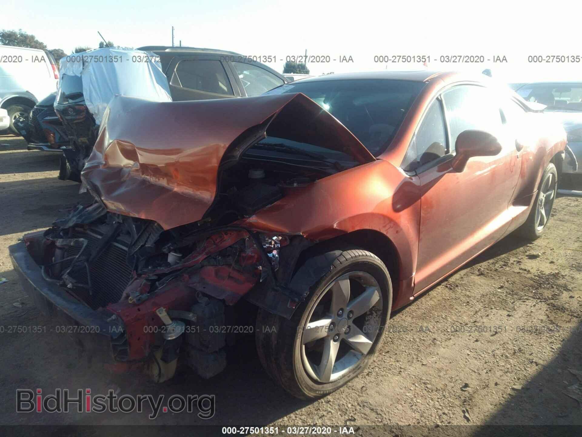 2007 MITSUBISHI ECLIPSE - VIN: 4A3AK24F57E065803 - Фото 2