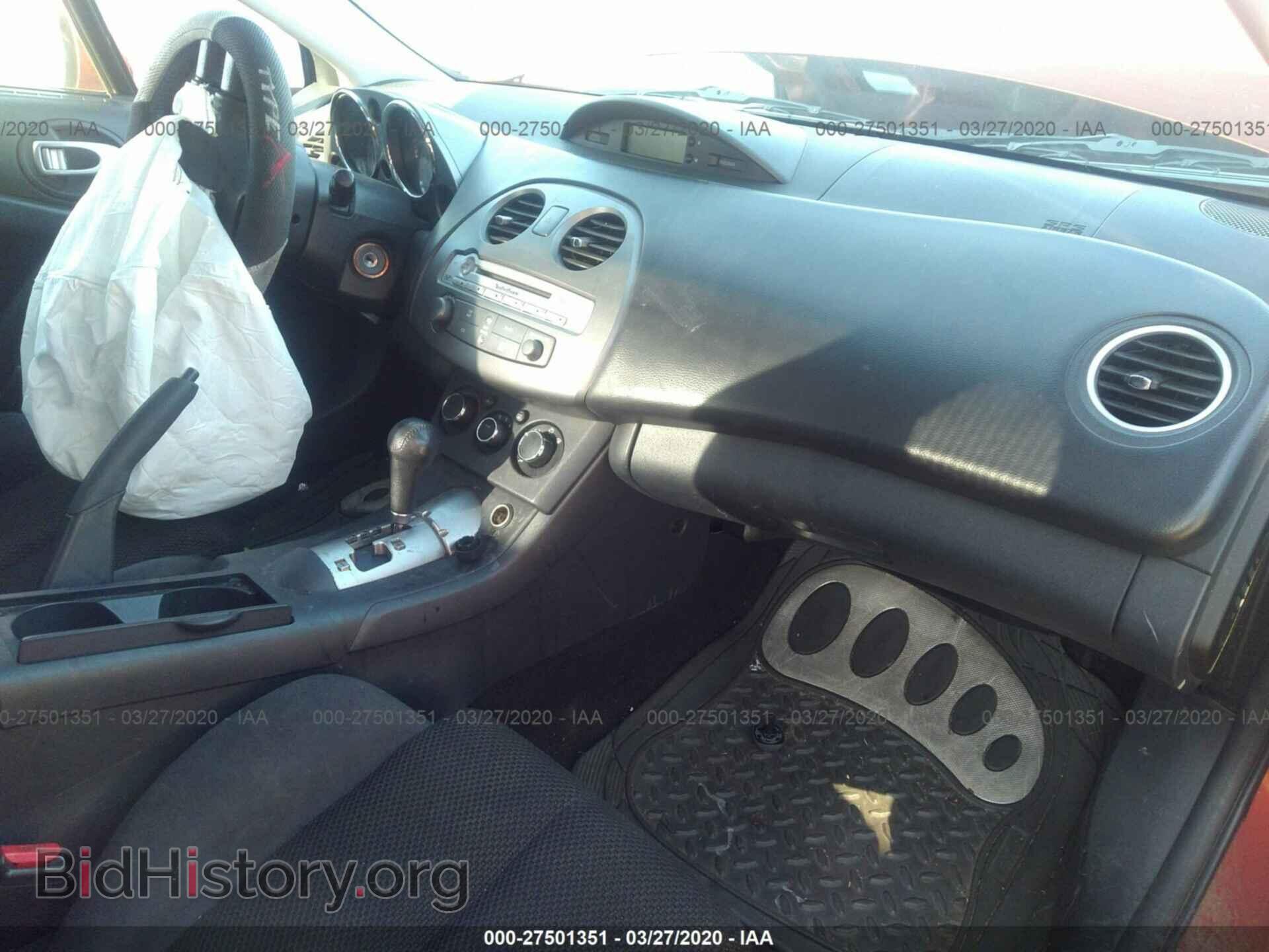 2007 MITSUBISHI ECLIPSE - VIN: 4A3AK24F57E065803 - Фото 5