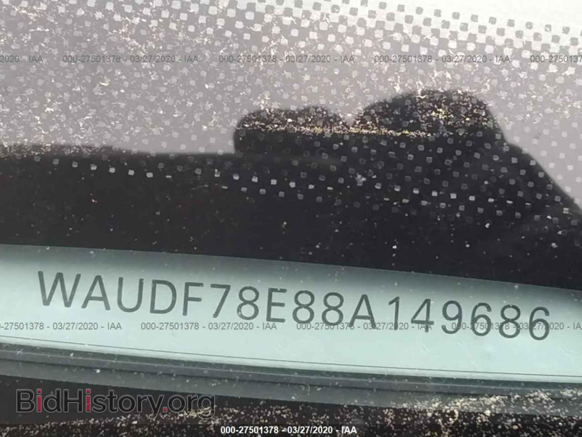 2008 AUDI A4 - VIN: WAUDF78E88A149686 - Фото 9