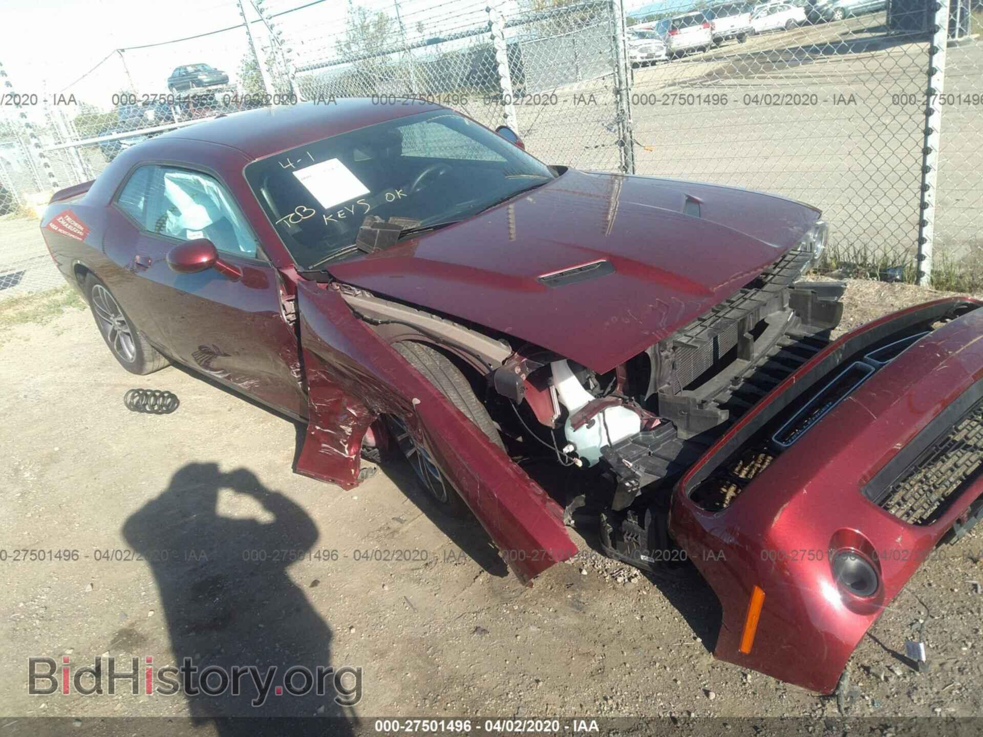 Фотография 2C3CDZGG7KH616662 - DODGE CHALLENGER 2019