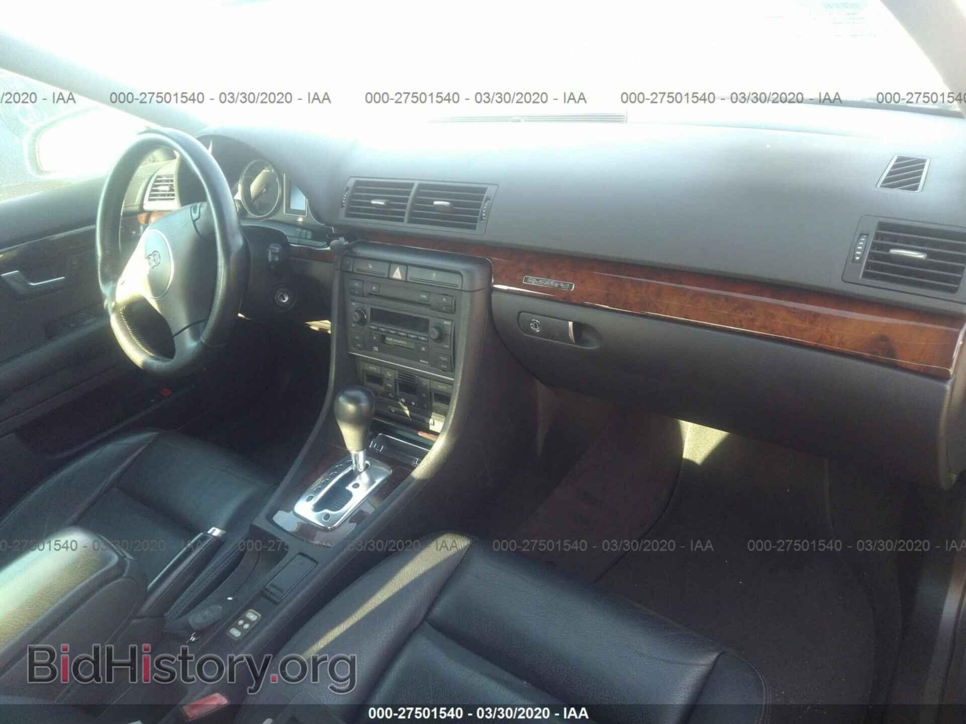 2002 AUDI A4 - VIN: WAULT68E92A184873 - Фото 5