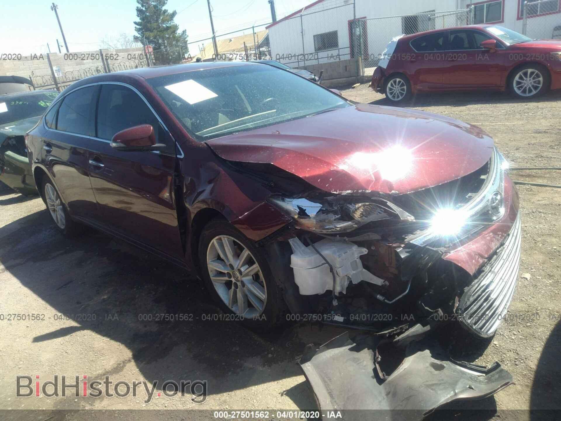 Photo 4T1BK1EB9EU092997 - TOYOTA AVALON 2014