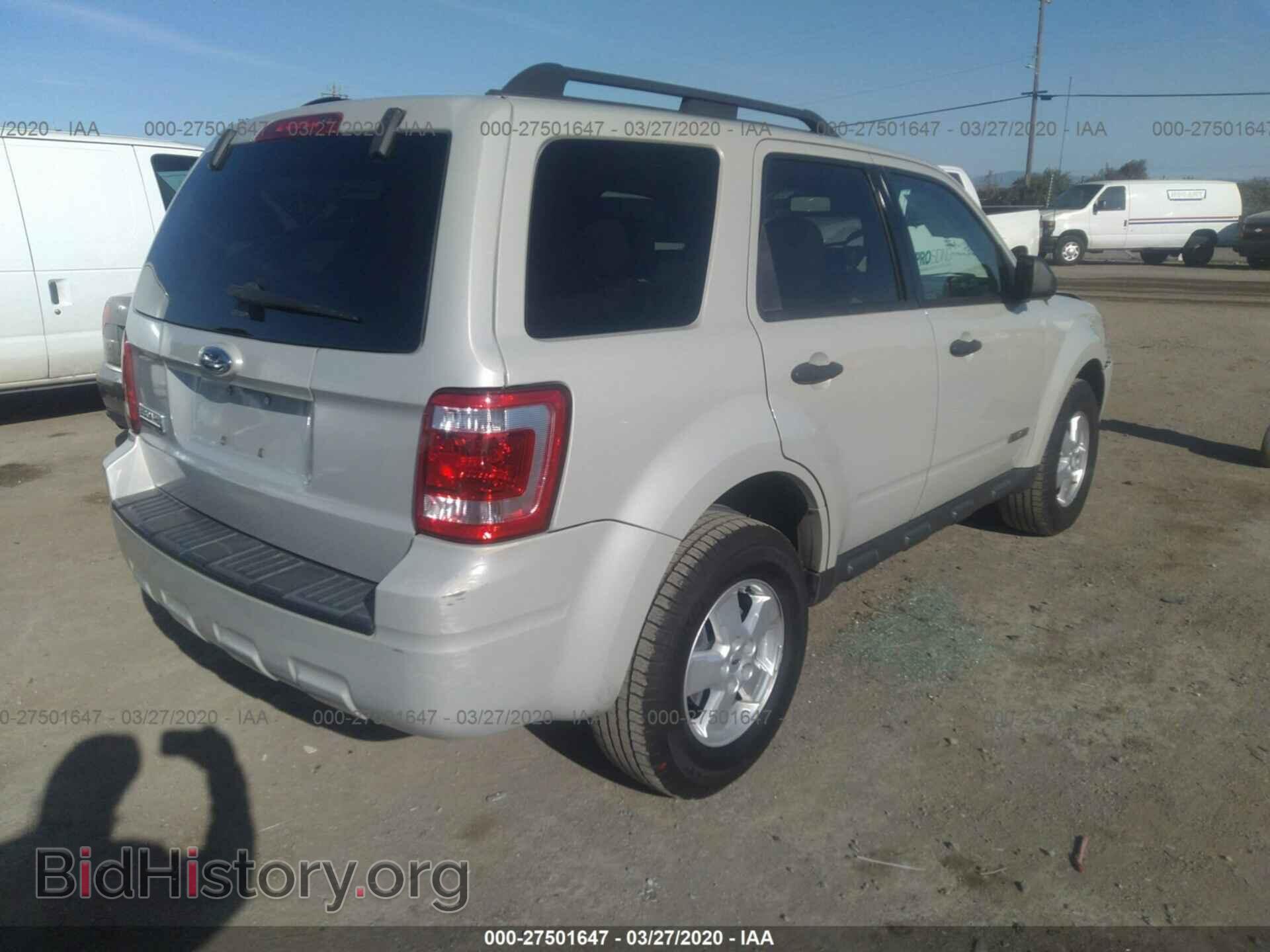 2008 FORD ESCAPE - VIN: 1FMCU03Z28KC41419 - Photo 4
