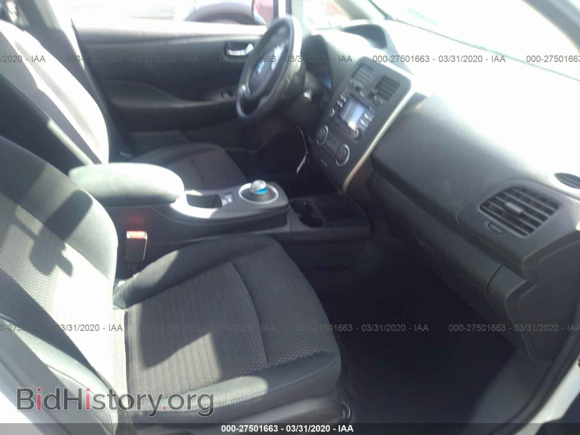 2015 NISSAN LEAF - VIN: 1N4AZ0CP6FC308497 - Фото 5