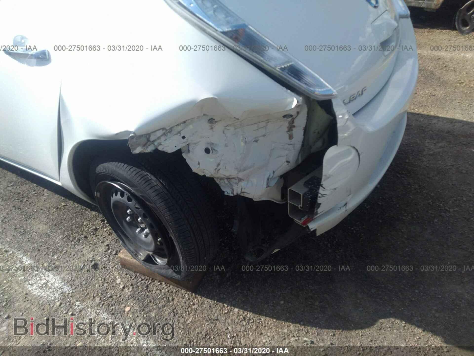 2015 NISSAN LEAF - VIN: 1N4AZ0CP6FC308497 - Фото 6