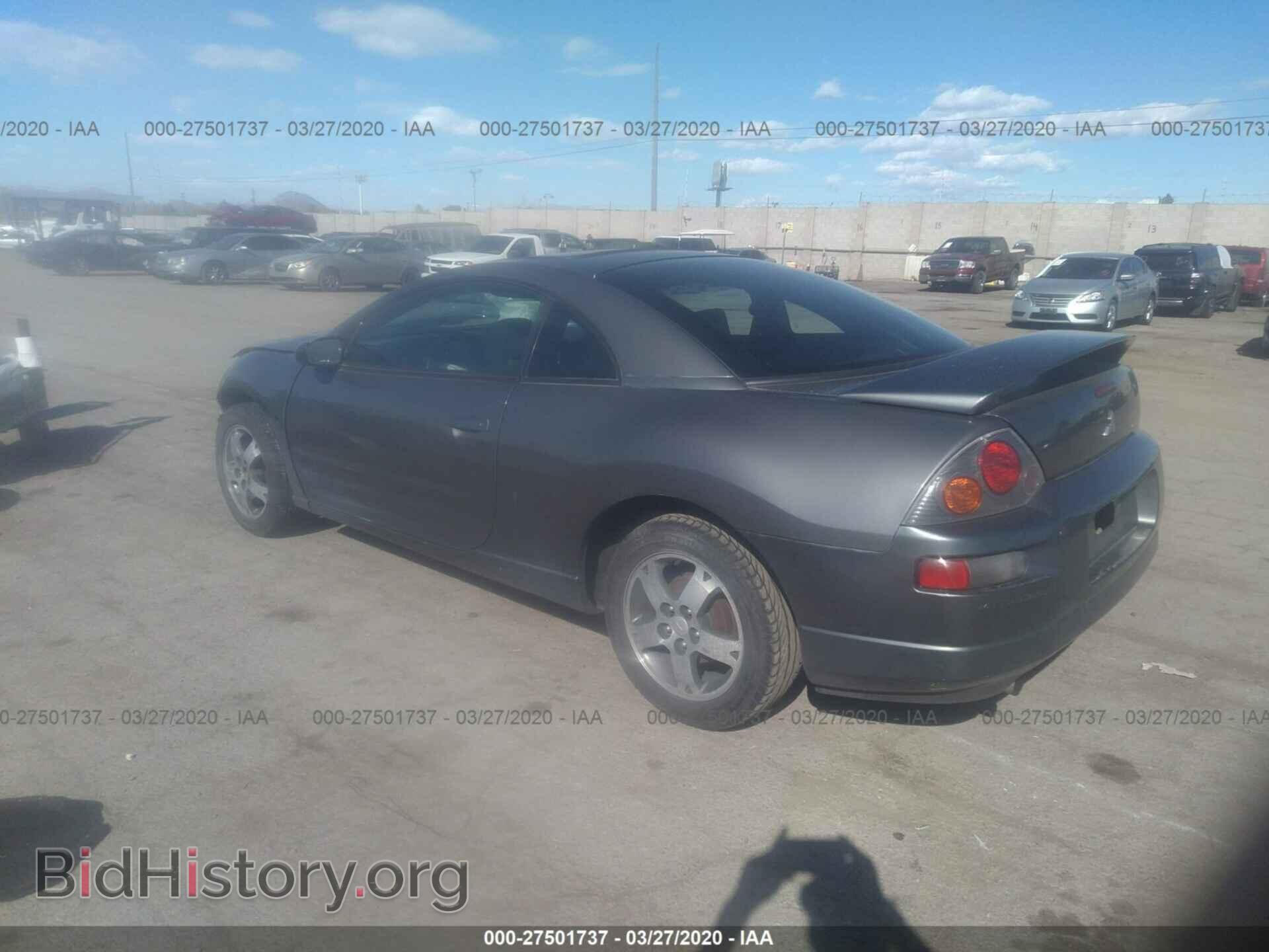 2003 MITSUBISHI ECLIPSE - VIN: 4A3AC44G63E137152 - Фото 3