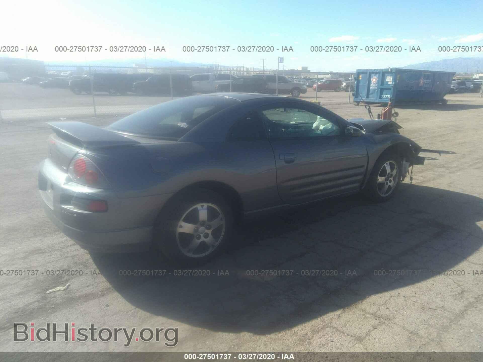 2003 MITSUBISHI ECLIPSE - VIN: 4A3AC44G63E137152 - Фото 4