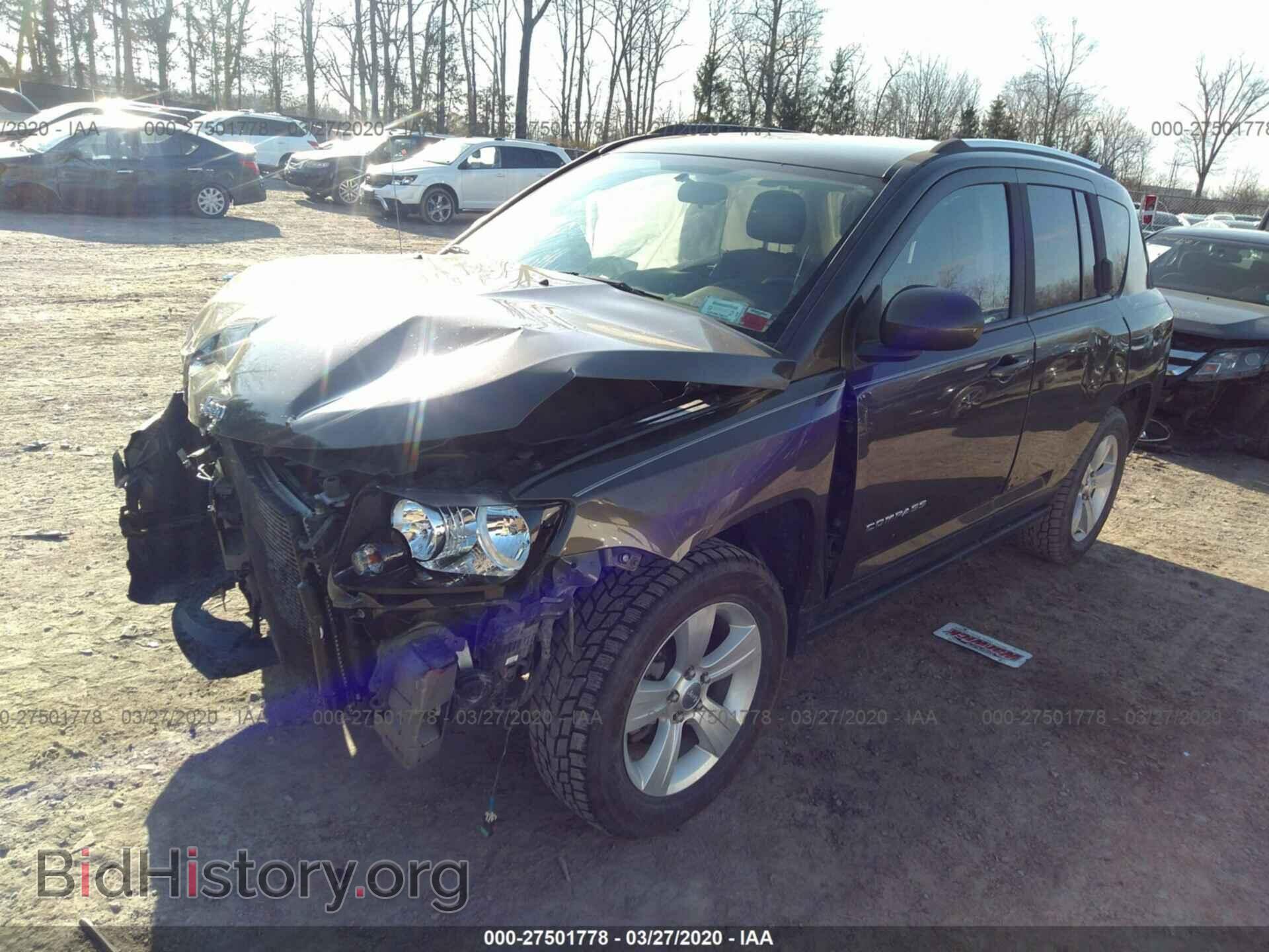 2015 JEEP COMPASS - VIN: 1C4NJDEB5FD183756 - Фото 2