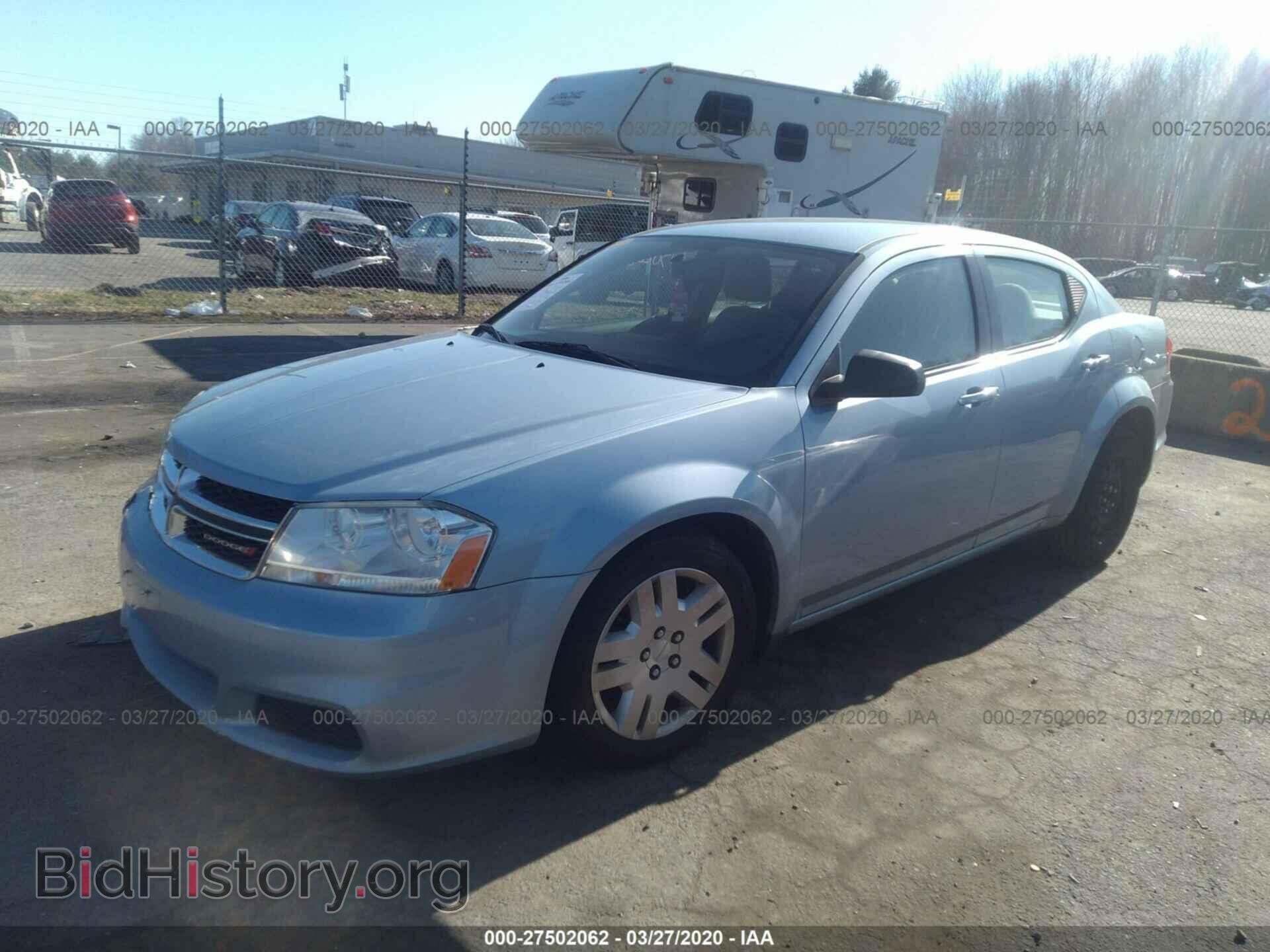 2013 DODGE AVENGER - VIN: 1C3CDZAB4DN594353 - Фото 2