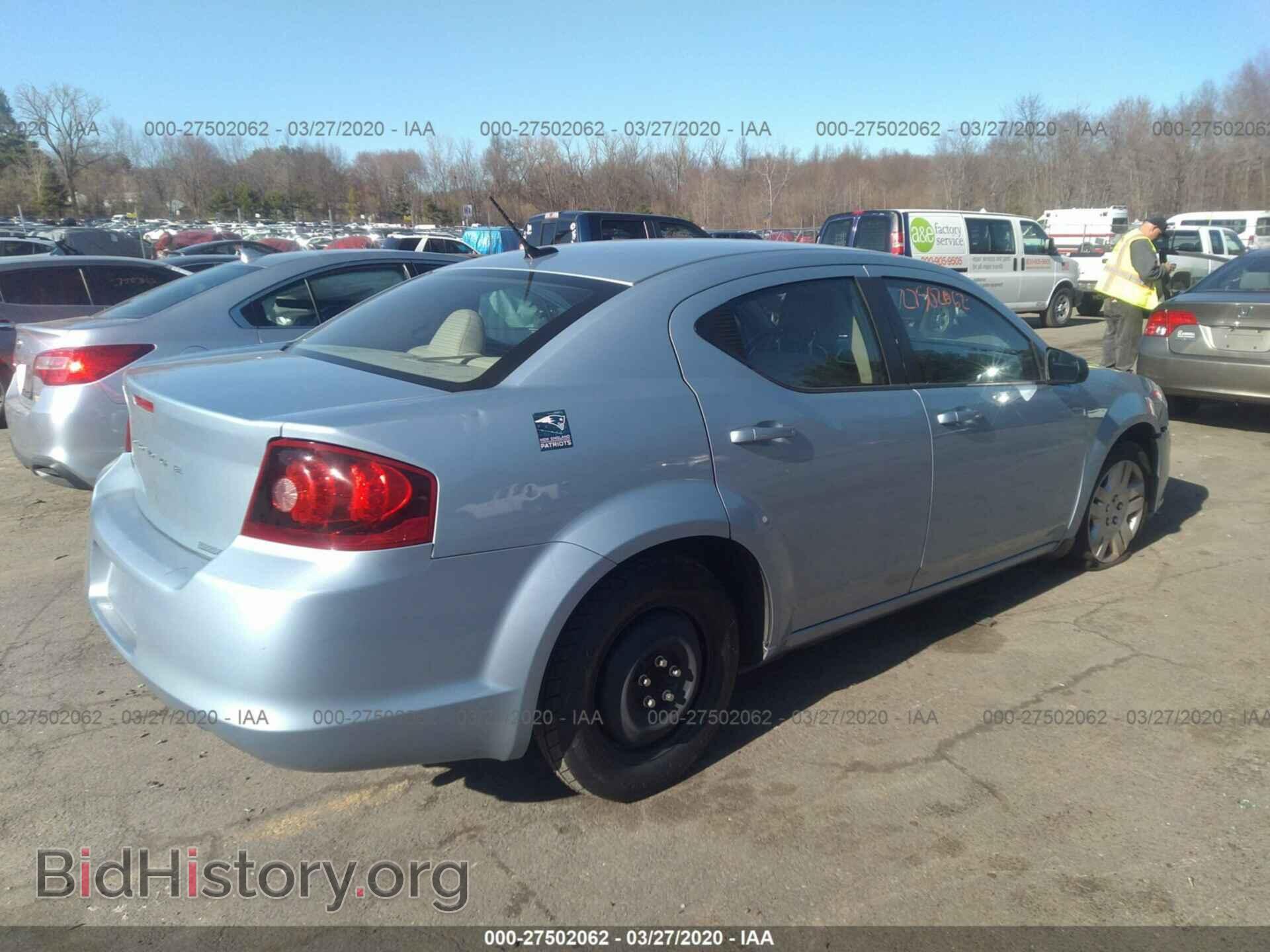 2013 DODGE AVENGER - VIN: 1C3CDZAB4DN594353 - Фото 4