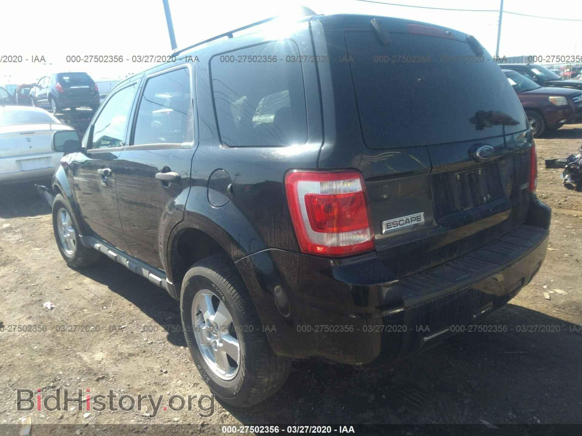 2009 FORD ESCAPE - VIN: 1FMCU93779KB86633 - Фото 3