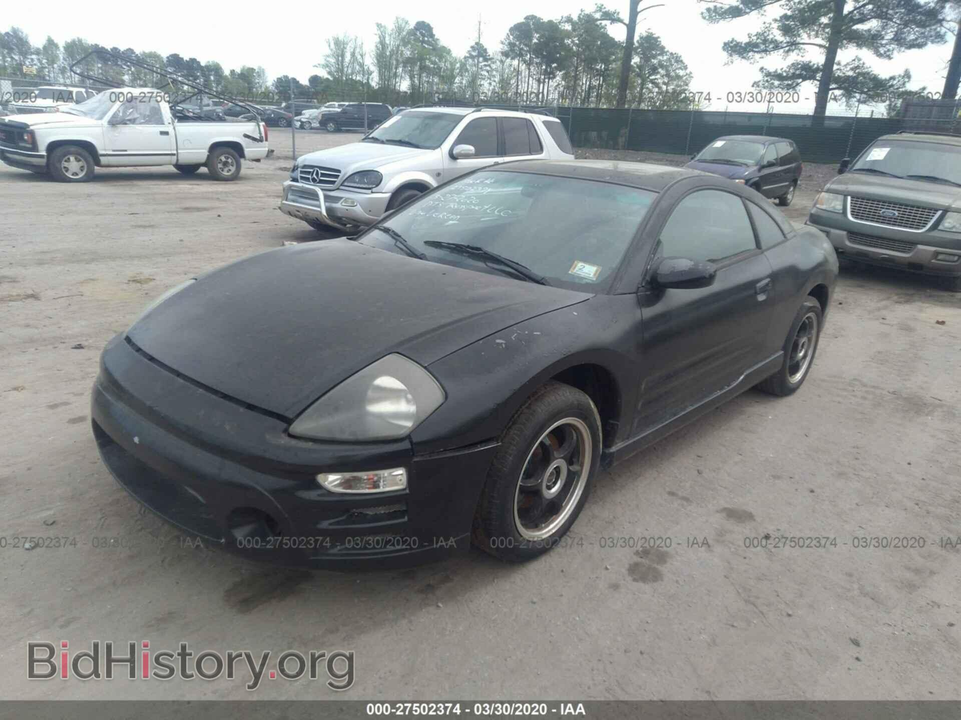 2000 MITSUBISHI ECLIPSE - VIN: 4A3AC54LXYE148908 - Фото 2