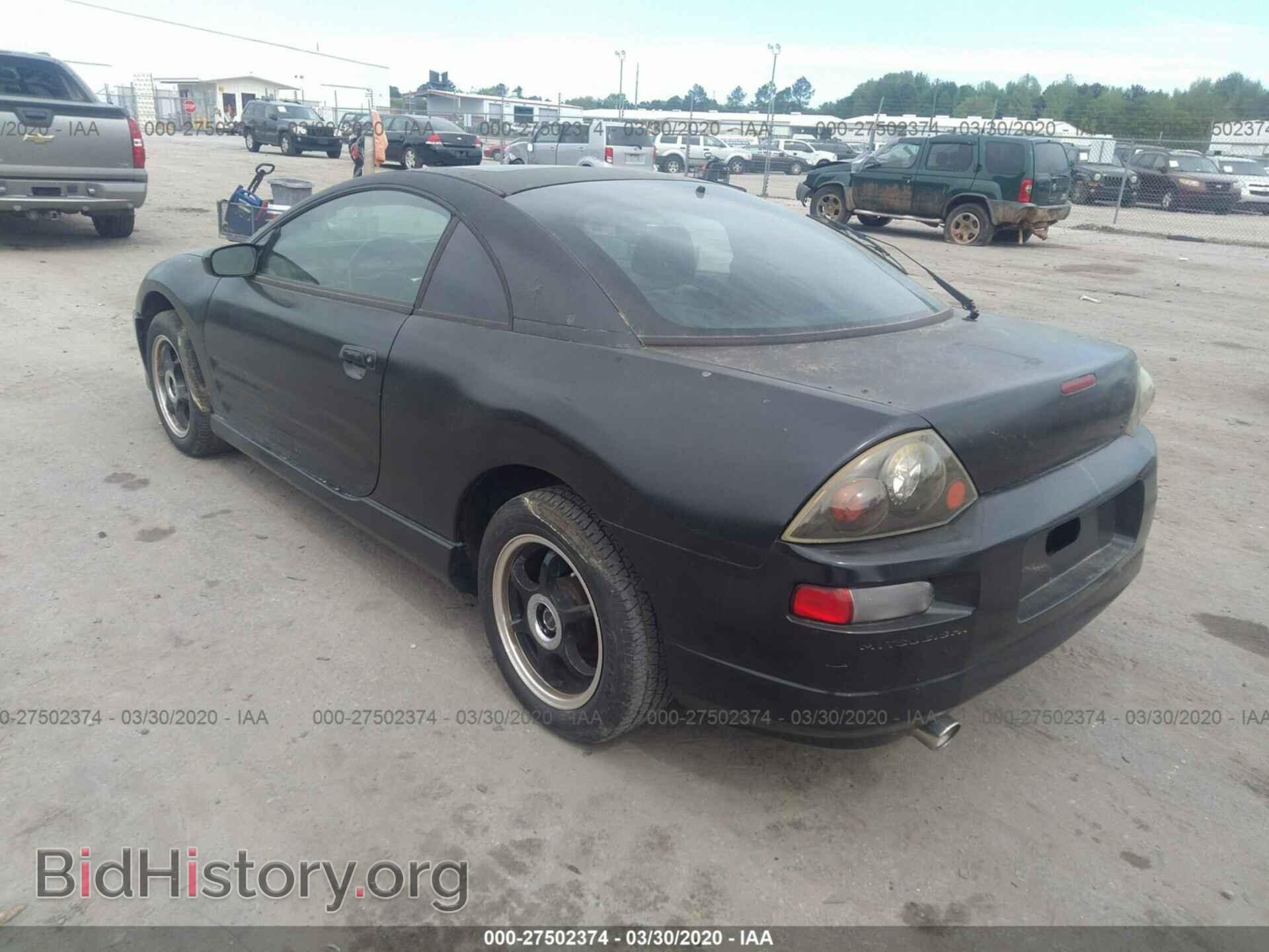 2000 MITSUBISHI ECLIPSE - VIN: 4A3AC54LXYE148908 - Фото 3