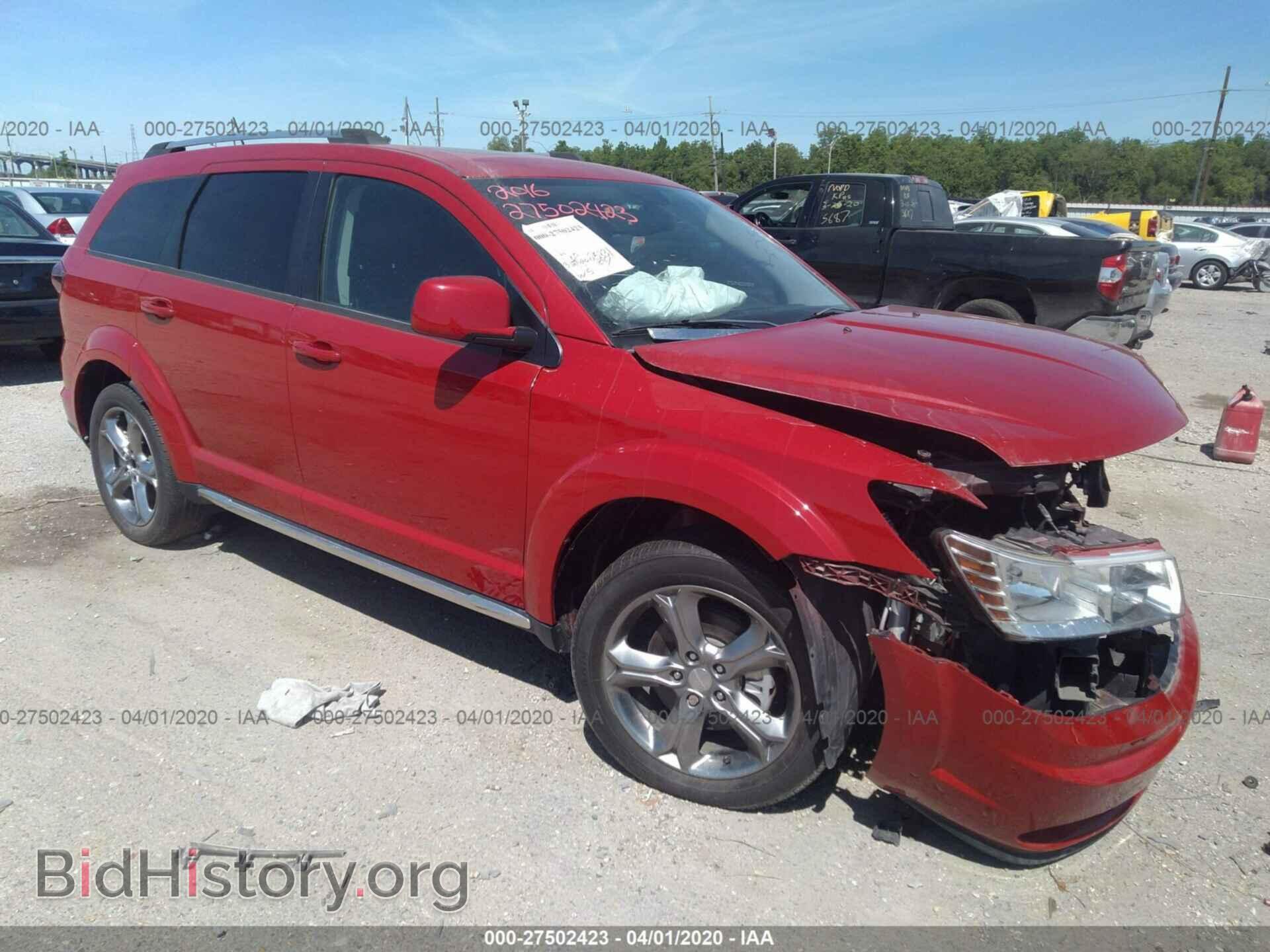 Фотография 3C4PDCGG0GT140344 - DODGE JOURNEY 2016