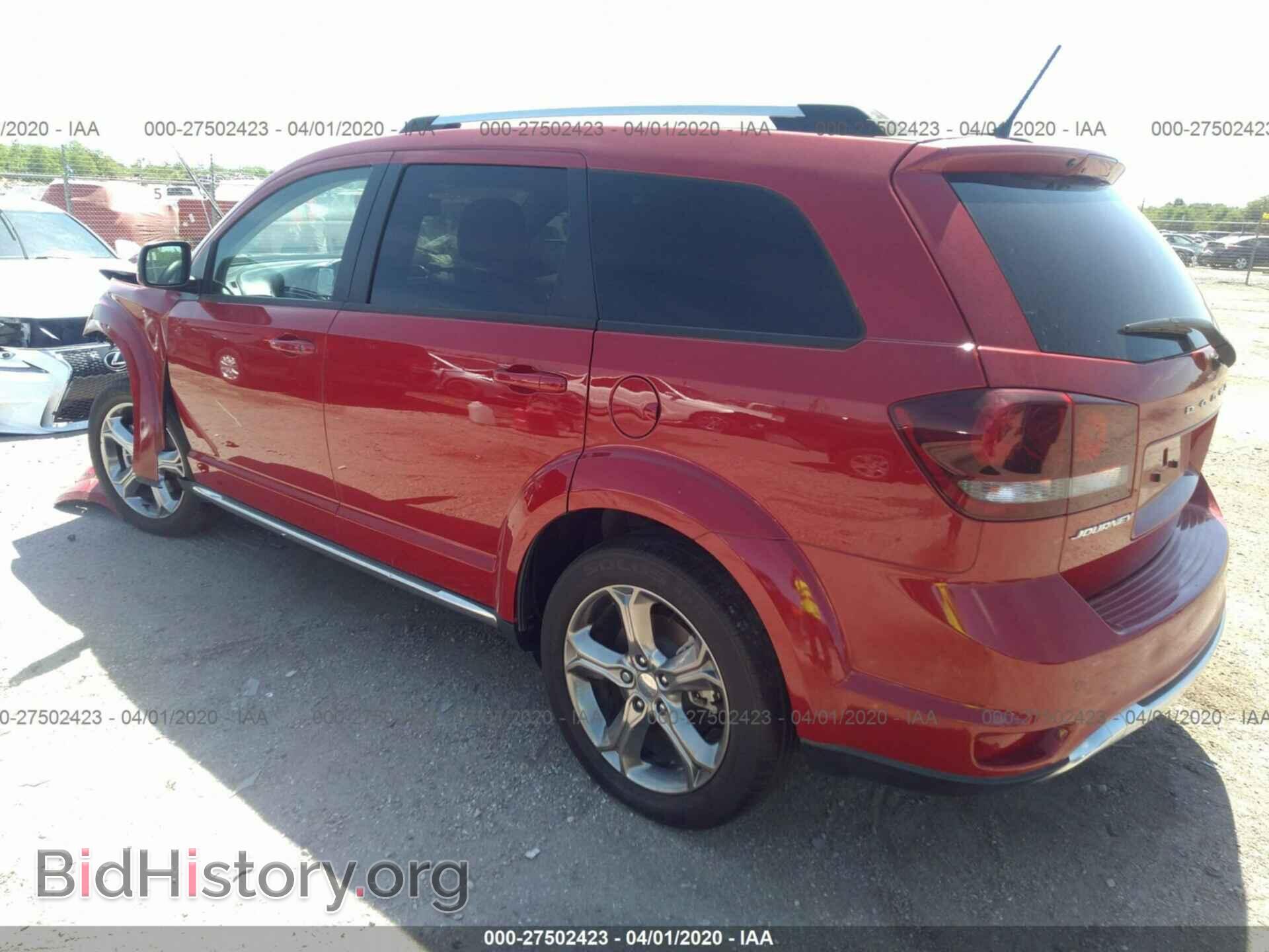 2016 DODGE JOURNEY - VIN: 3C4PDCGG0GT140344 - Фото 3