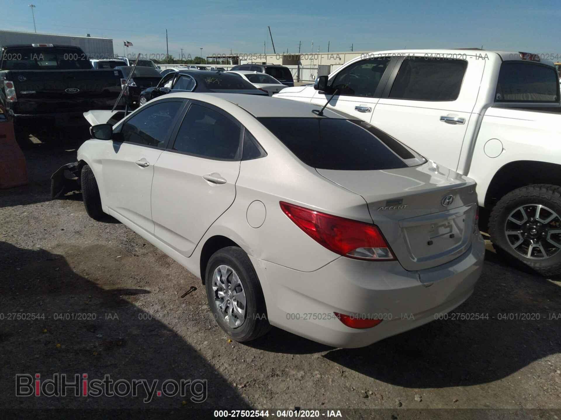 2015 HYUNDAI ACCENT - VIN: KMHCT4AE7FU917116 - Фото 3