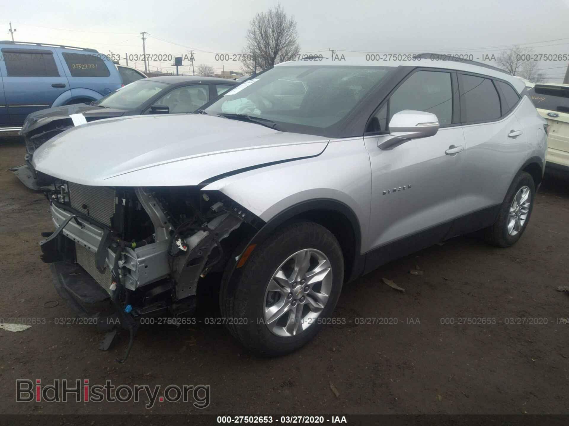 2019 CHEVROLET BLAZER - VIN: 3GNKBCRS8KS644518 - Фото 2